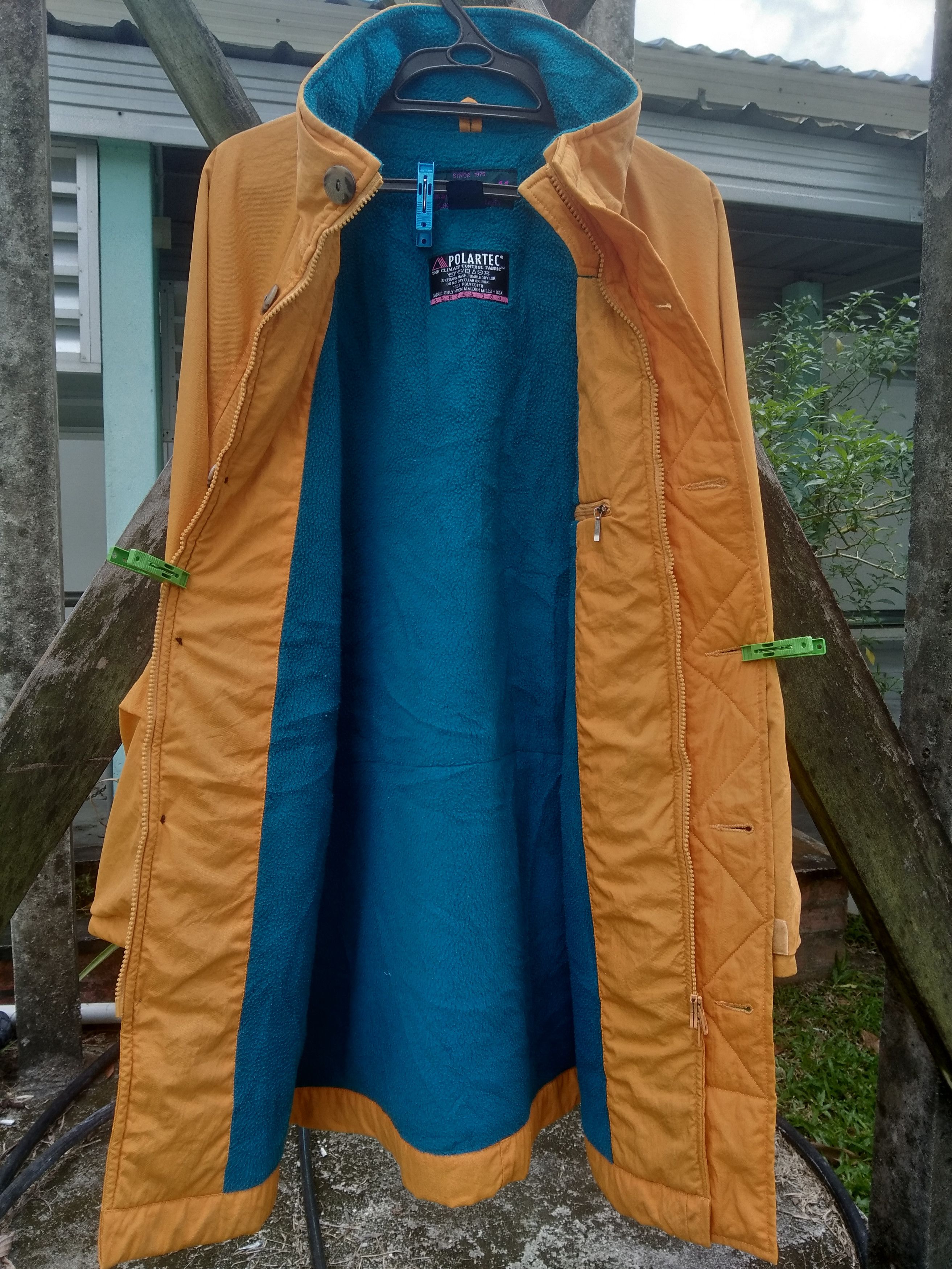 Japanese Brand × Montbell MONTBELL PARKA LONG JACKET WITH FLEECE LINING. Size US L / EU 52-54 / 3 - 2 Thumbnail