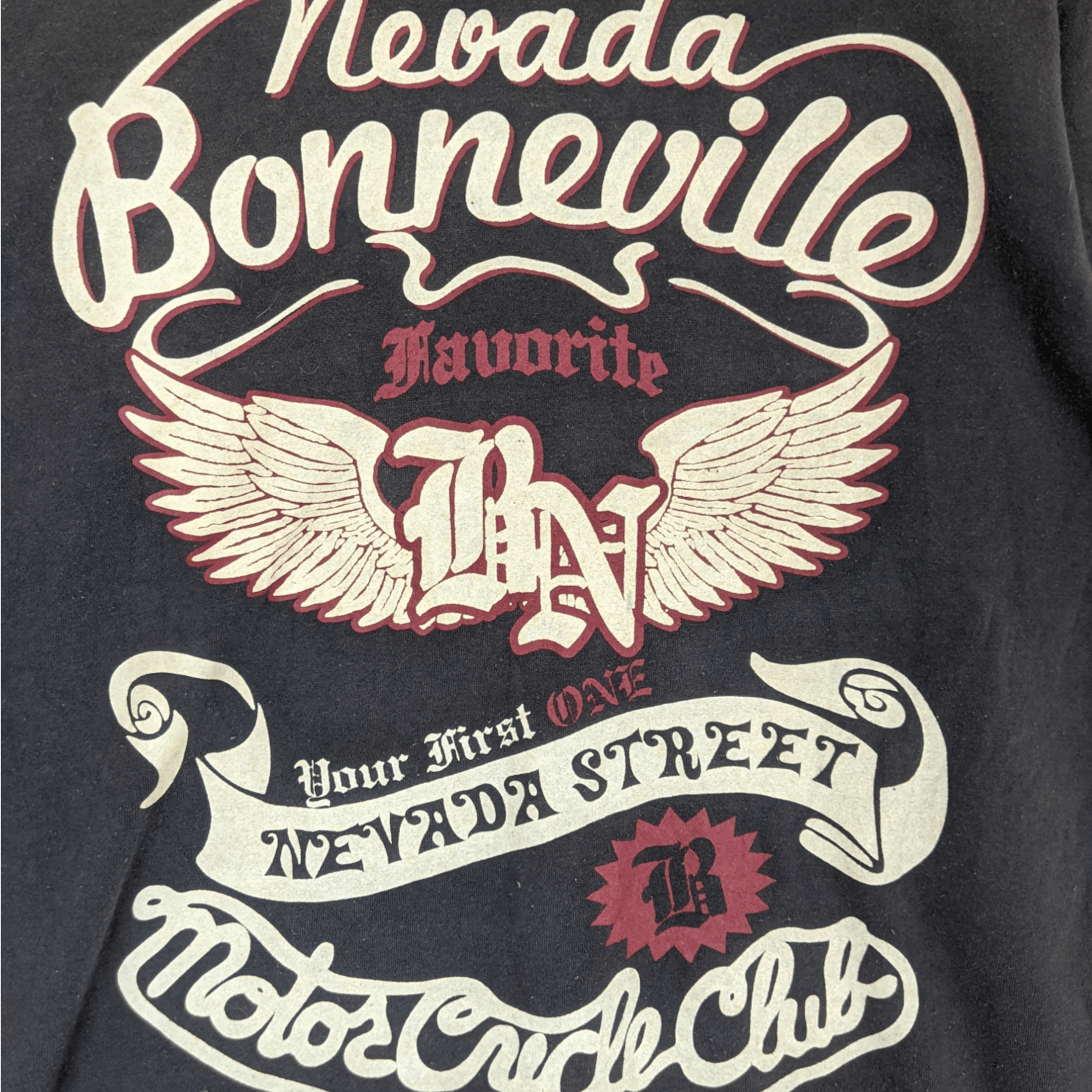 Japanese Brand NEVADA BONNEVILLE Motorcycle Gang Jumper Sweatshirt Size US M / EU 48-50 / 2 - 5 Thumbnail