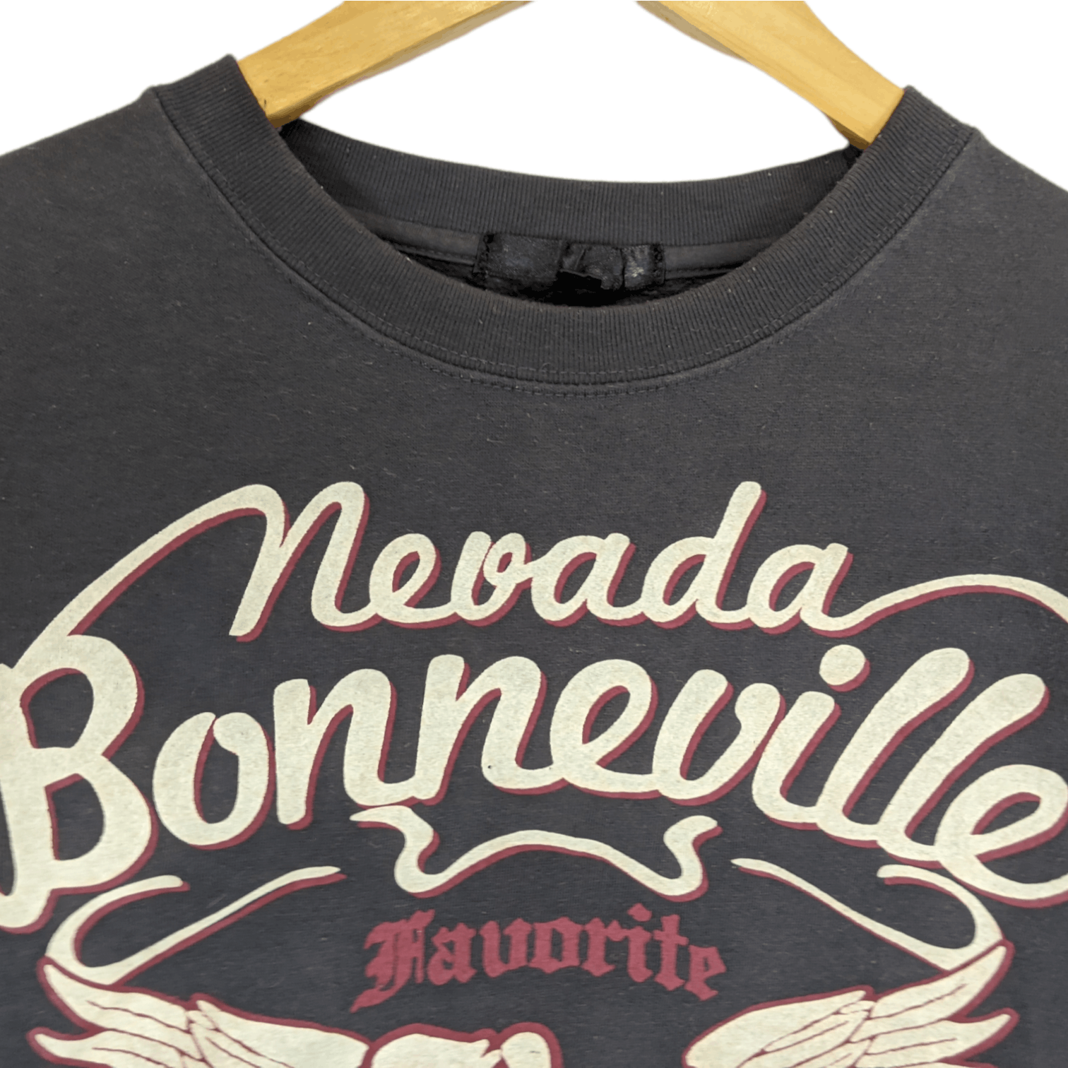 Japanese Brand NEVADA BONNEVILLE Motorcycle Gang Jumper Sweatshirt Size US M / EU 48-50 / 2 - 4 Thumbnail
