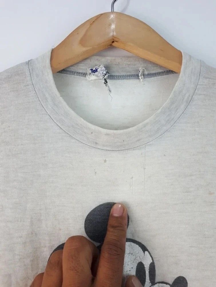 Japanese Brand × Mickey Mouse × Vintage Vtg Mickey Disneyland Number (N)ine Inspired Takahiro Tee Size US S / EU 44-46 / 1 - 3 Thumbnail