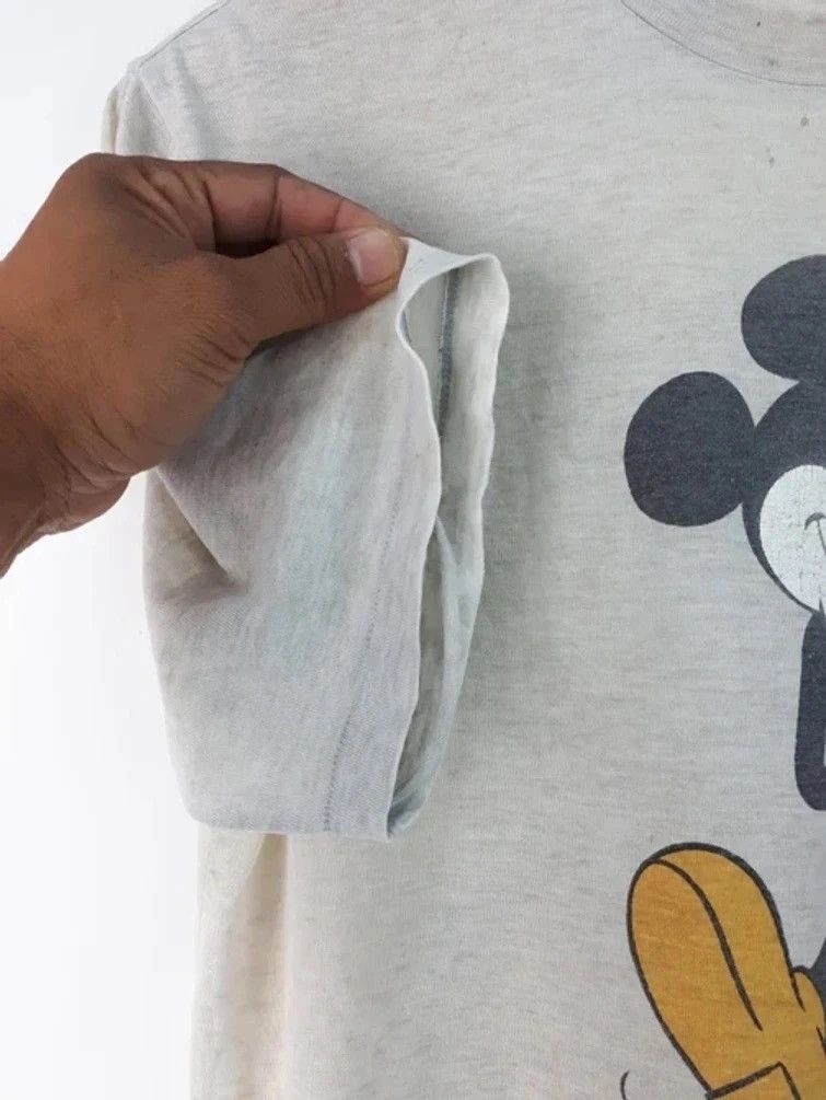 Japanese Brand × Mickey Mouse × Vintage Vtg Mickey Disneyland Number (N)ine Inspired Takahiro Tee Size US S / EU 44-46 / 1 - 5 Thumbnail