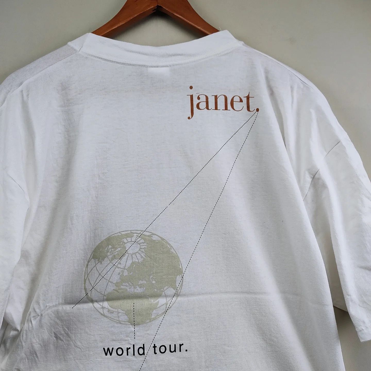 Band Tees × Vintage 1993 Janet Jackson World Tour Size US XL / EU 56 / 4 - 7 Thumbnail