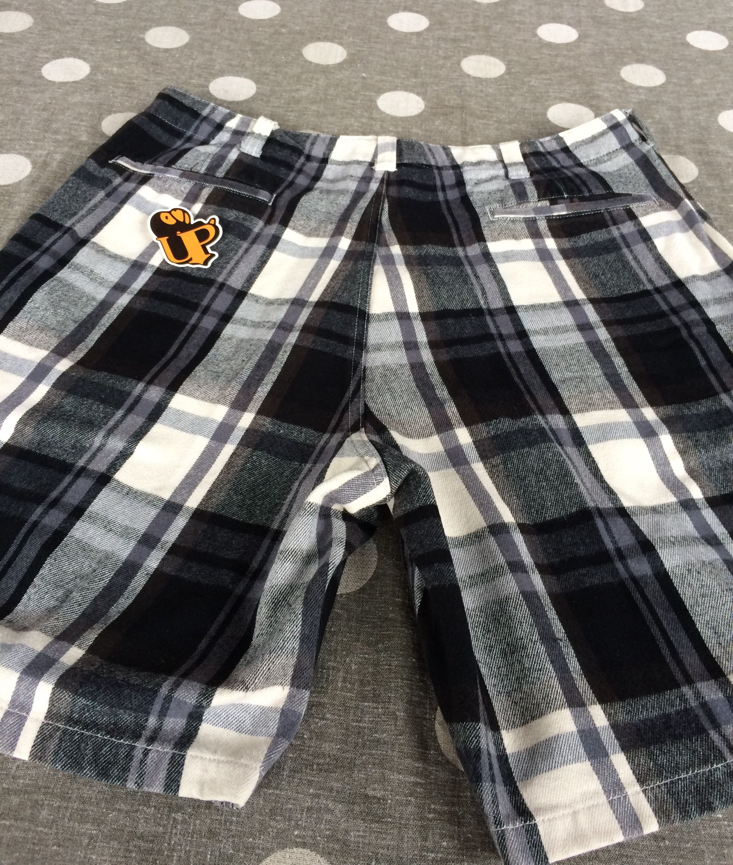 Bape OG Bape Exclusive Kyoto Store Plaid Check Shorts pants Size US 33 - 7 Thumbnail