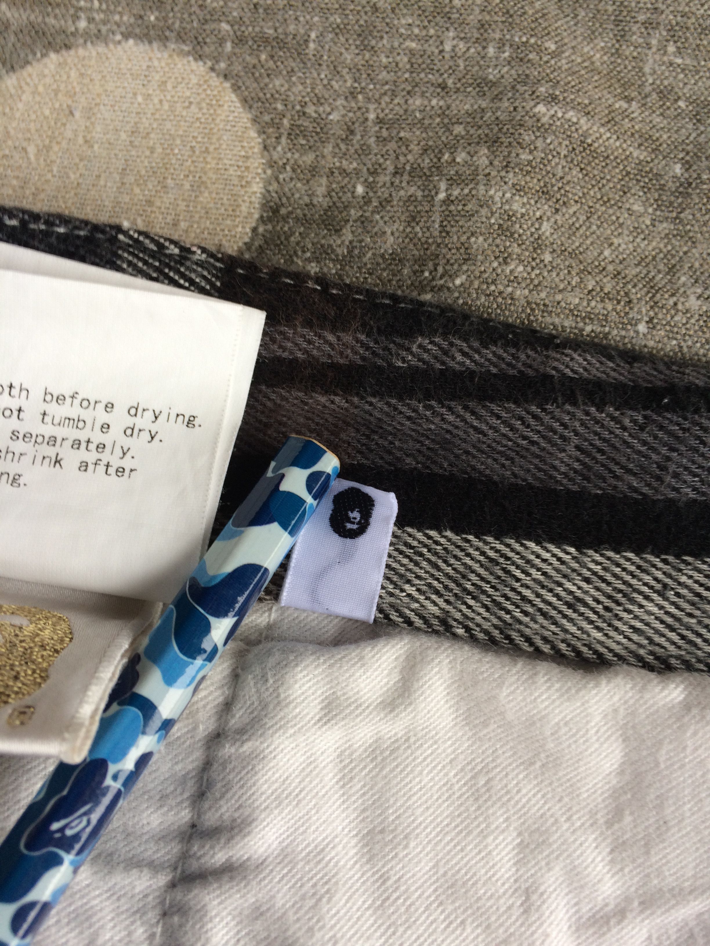 Bape OG Bape Exclusive Kyoto Store Plaid Check Shorts pants Size US 33 - 15 Thumbnail