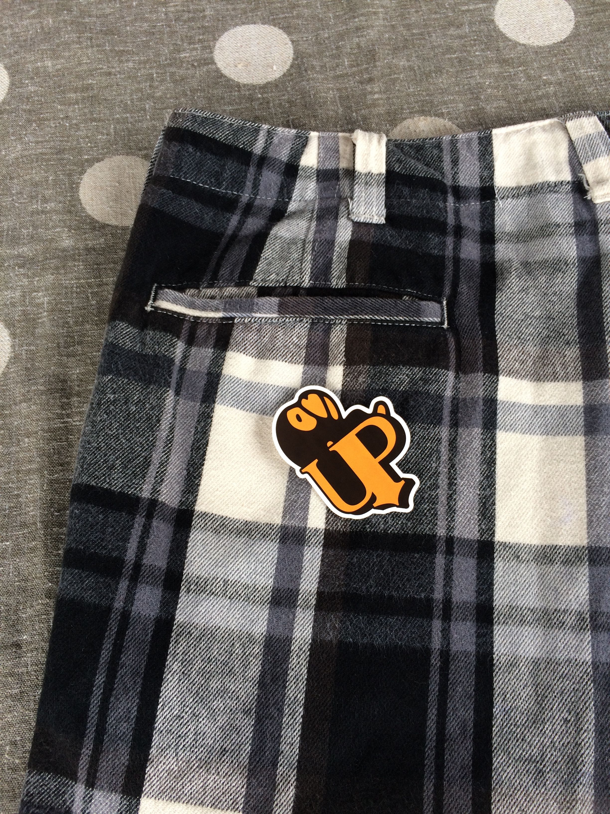 Bape OG Bape Exclusive Kyoto Store Plaid Check Shorts pants Size US 33 - 9 Thumbnail