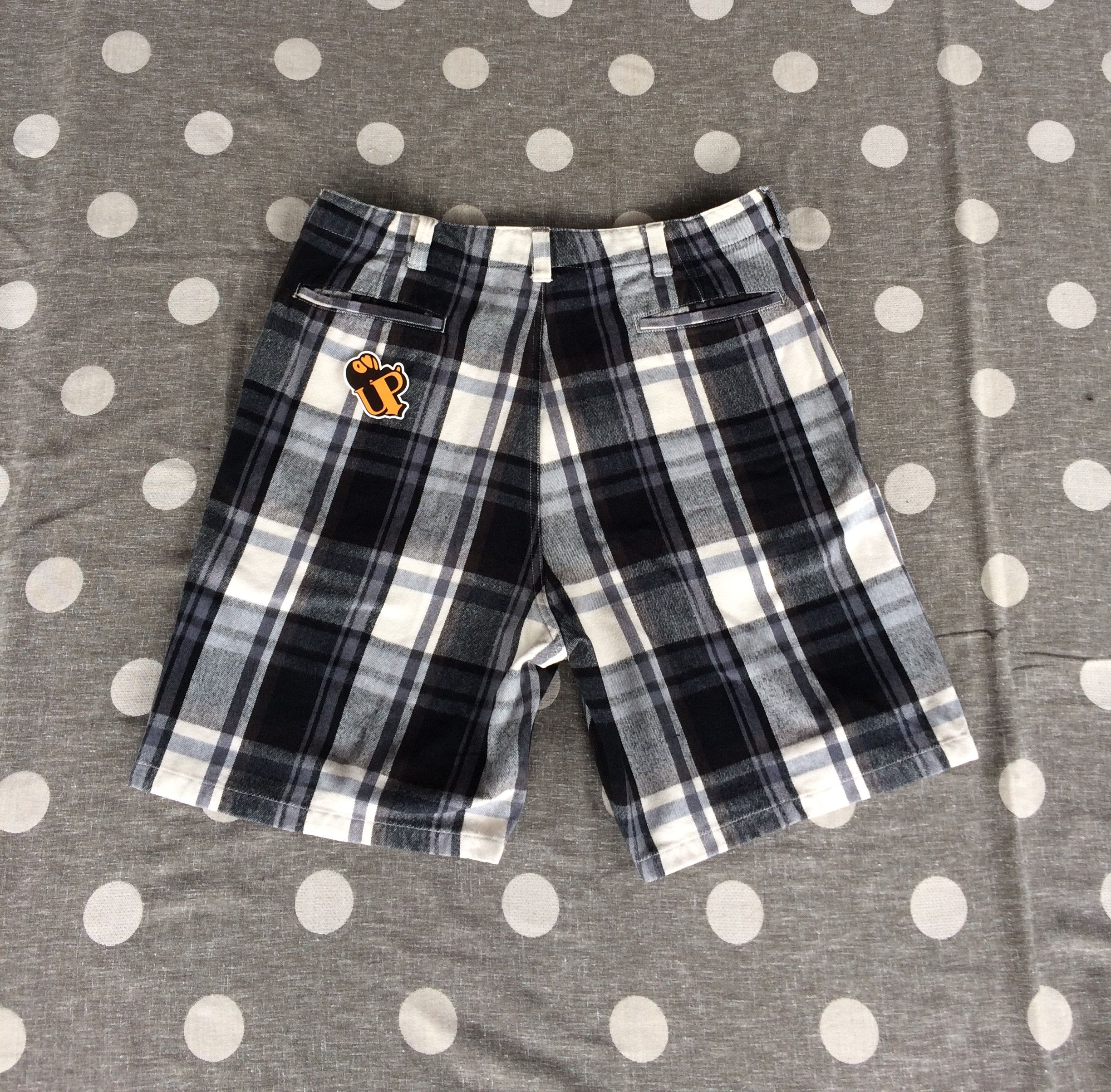 Bape OG Bape Exclusive Kyoto Store Plaid Check Shorts pants Size US 33 - 6 Thumbnail
