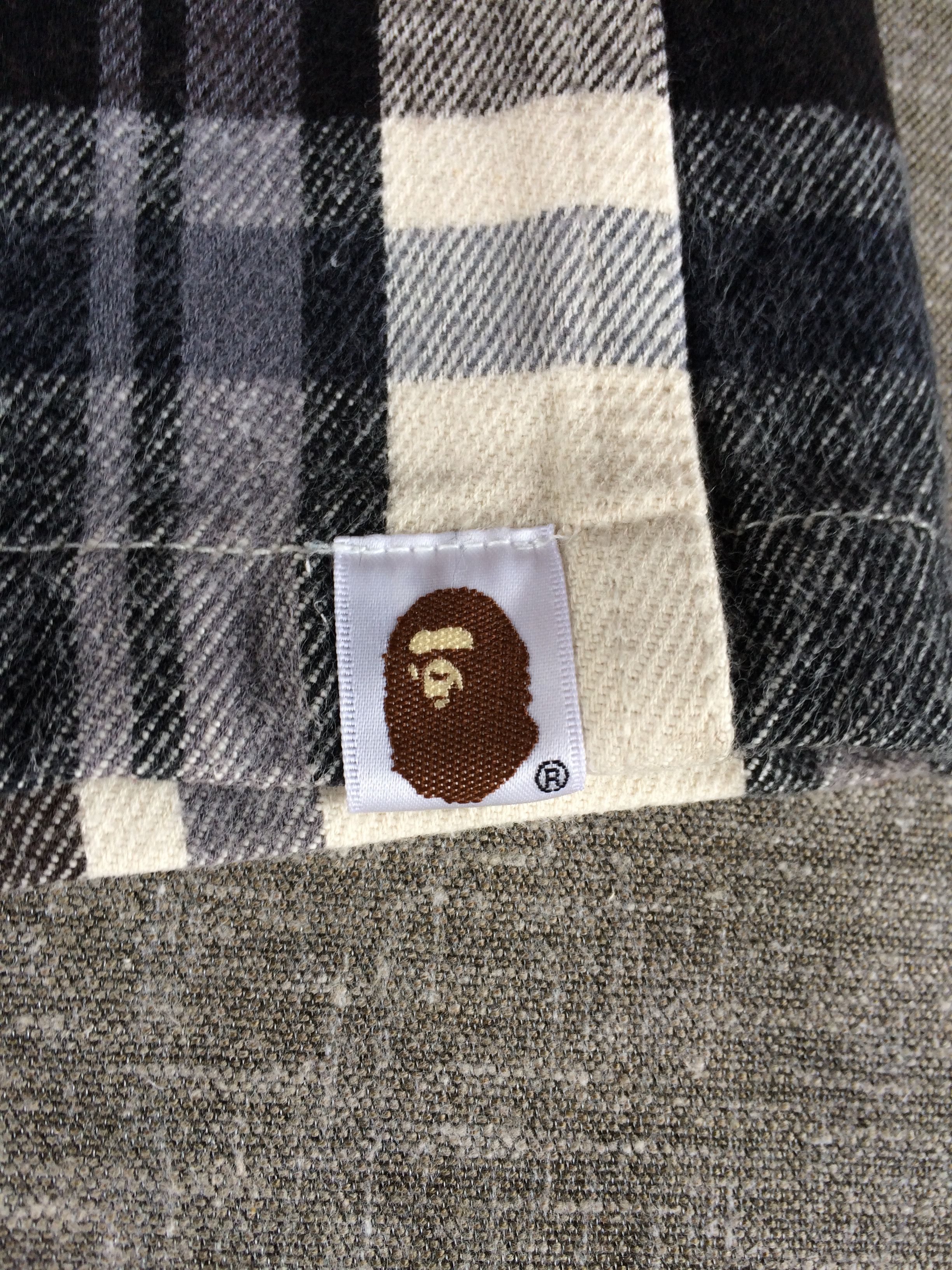 Bape OG Bape Exclusive Kyoto Store Plaid Check Shorts pants Size US 33 - 10 Thumbnail