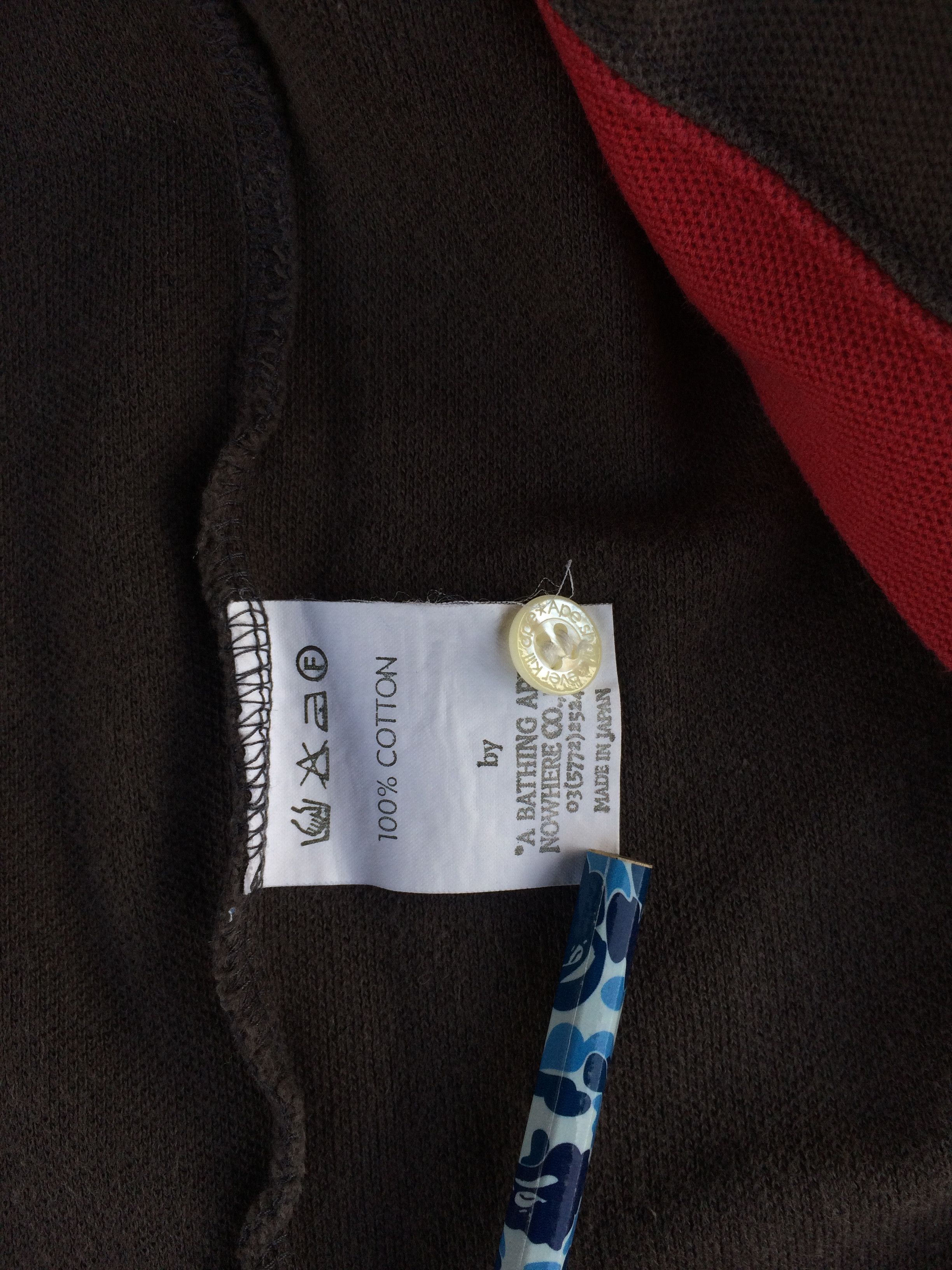 Bape OG Bape Color Block Polo Shirt Size US M / EU 48-50 / 2 - 9 Thumbnail