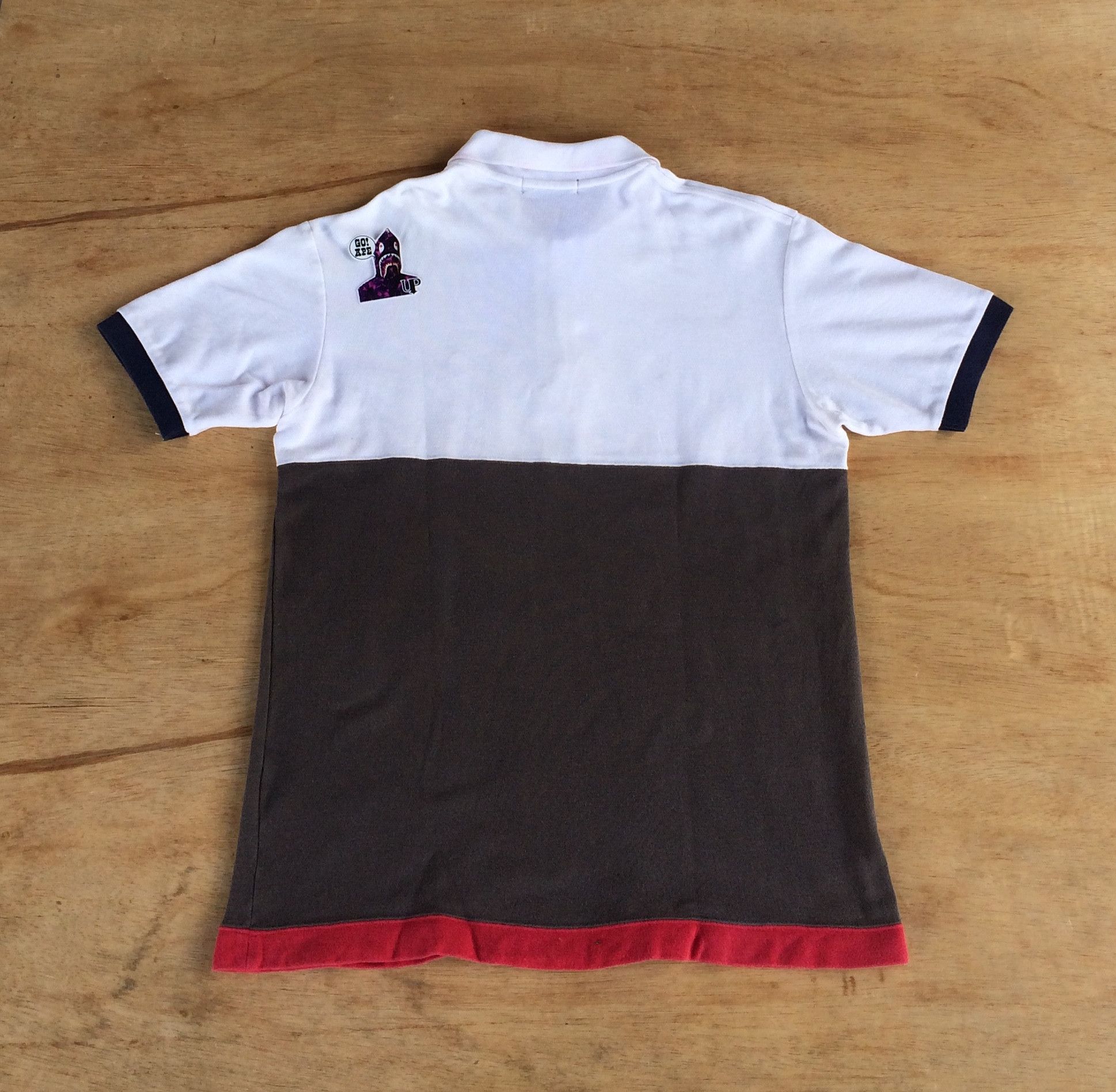 Bape OG Bape Color Block Polo Shirt Size US M / EU 48-50 / 2 - 5 Thumbnail