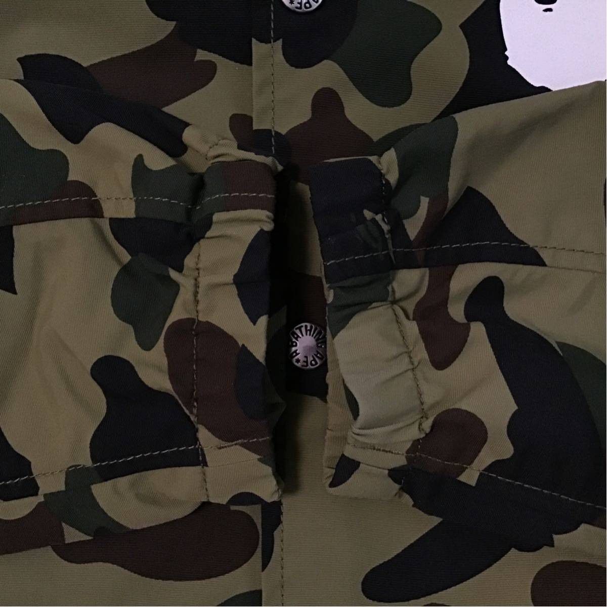 Bape BAPE College logo coach jacket 1st camo green Size US S / EU 44-46 / 1 - 5 Thumbnail
