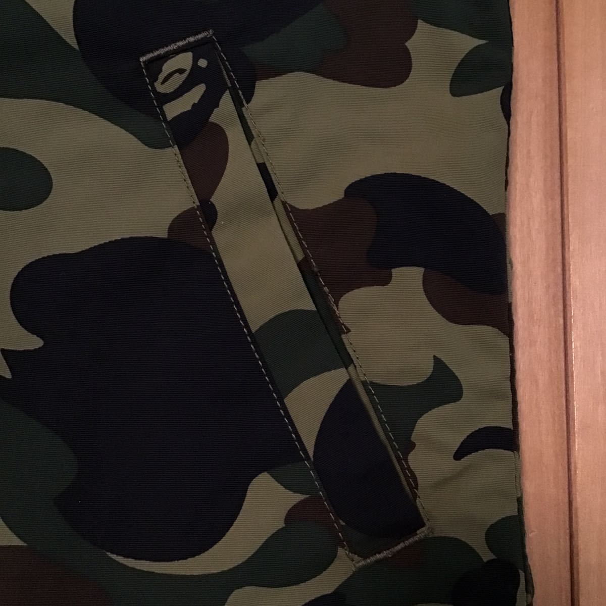 Bape BAPE College logo coach jacket 1st camo green Size US S / EU 44-46 / 1 - 6 Thumbnail