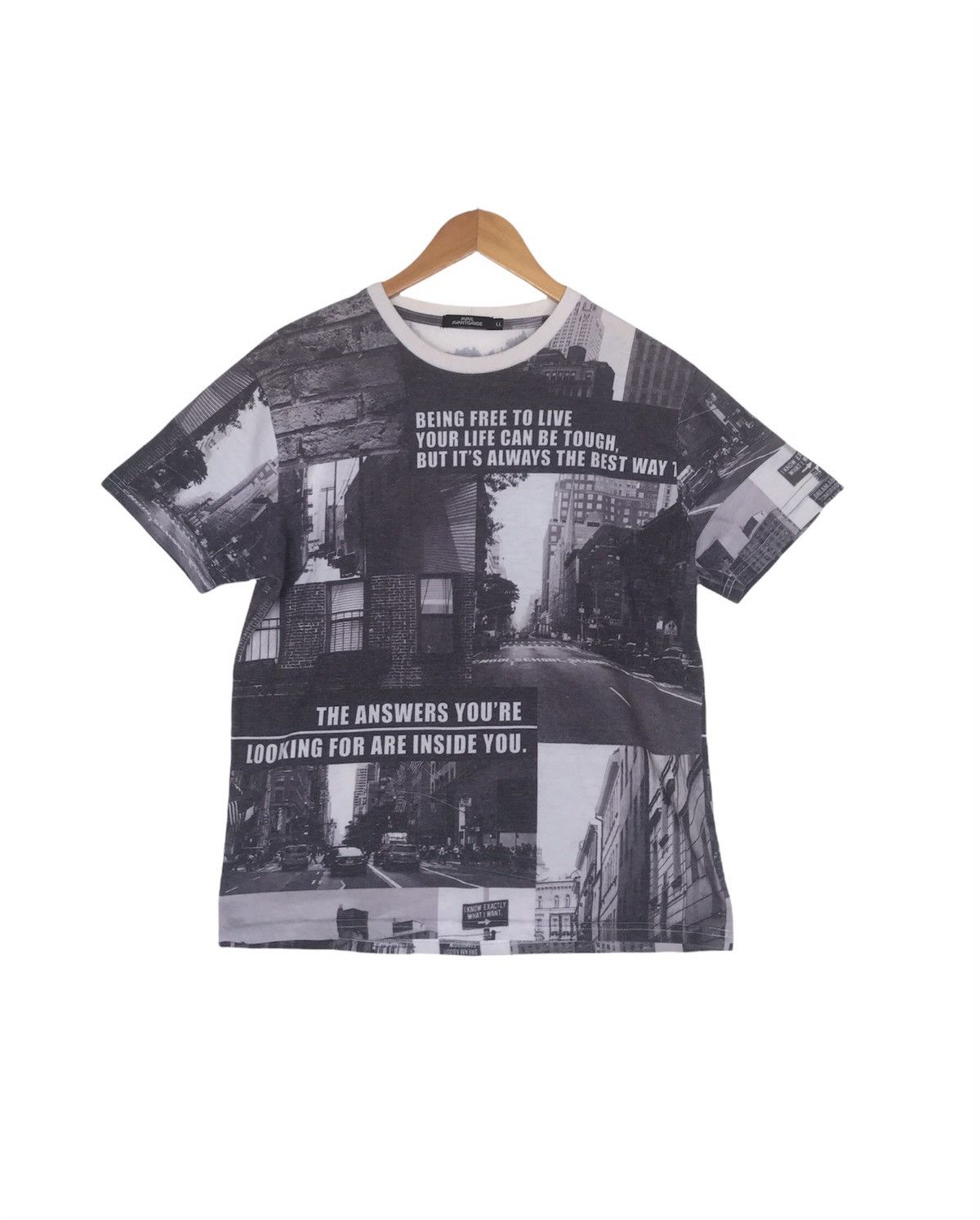 Japanese Brand Iconic Avail Avant Garde Tshirt Fullprint Size US M / EU 48-50 / 2 - 1 Thumbnail