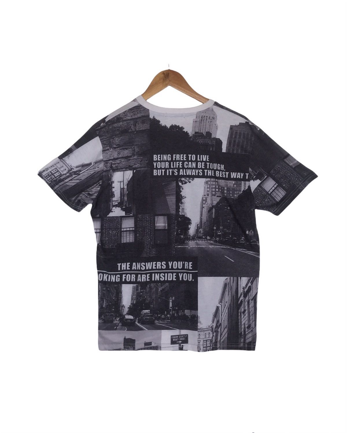 Japanese Brand Iconic Avail Avant Garde Tshirt Fullprint Size US M / EU 48-50 / 2 - 2 Thumbnail