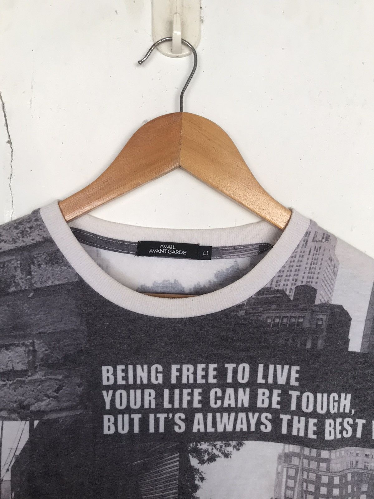 Japanese Brand Iconic Avail Avant Garde Tshirt Fullprint Size US M / EU 48-50 / 2 - 3 Thumbnail