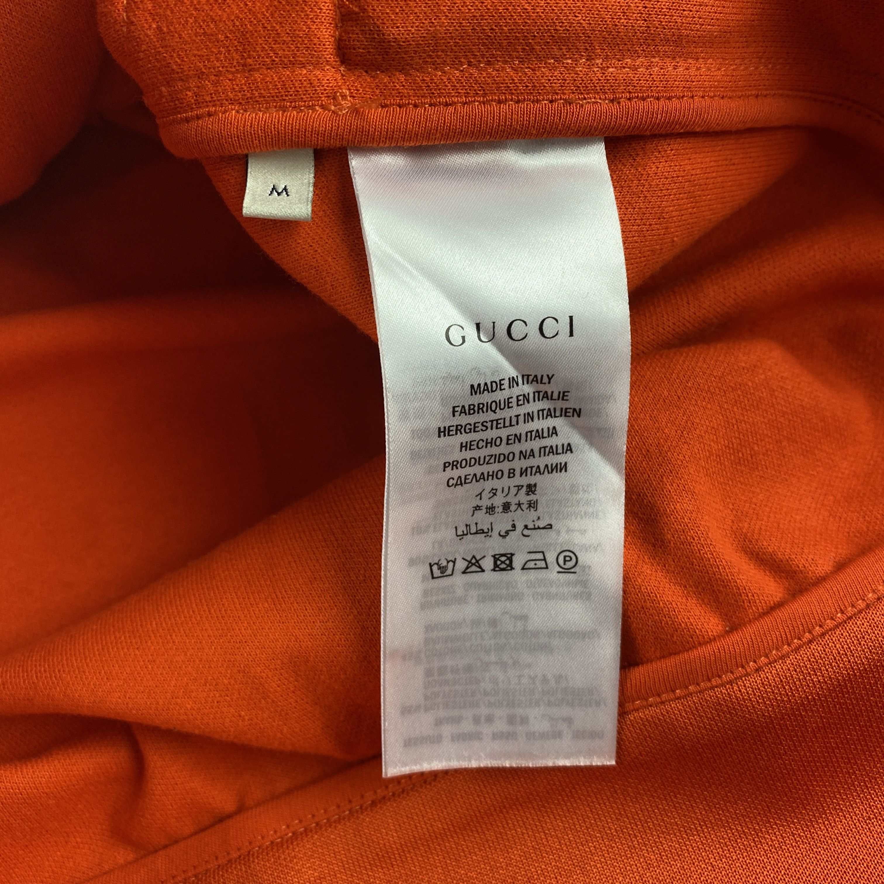 Gucci Gucci Orange Technical Track Jacket Size US M / EU 48-50 / 2 - 4 Thumbnail