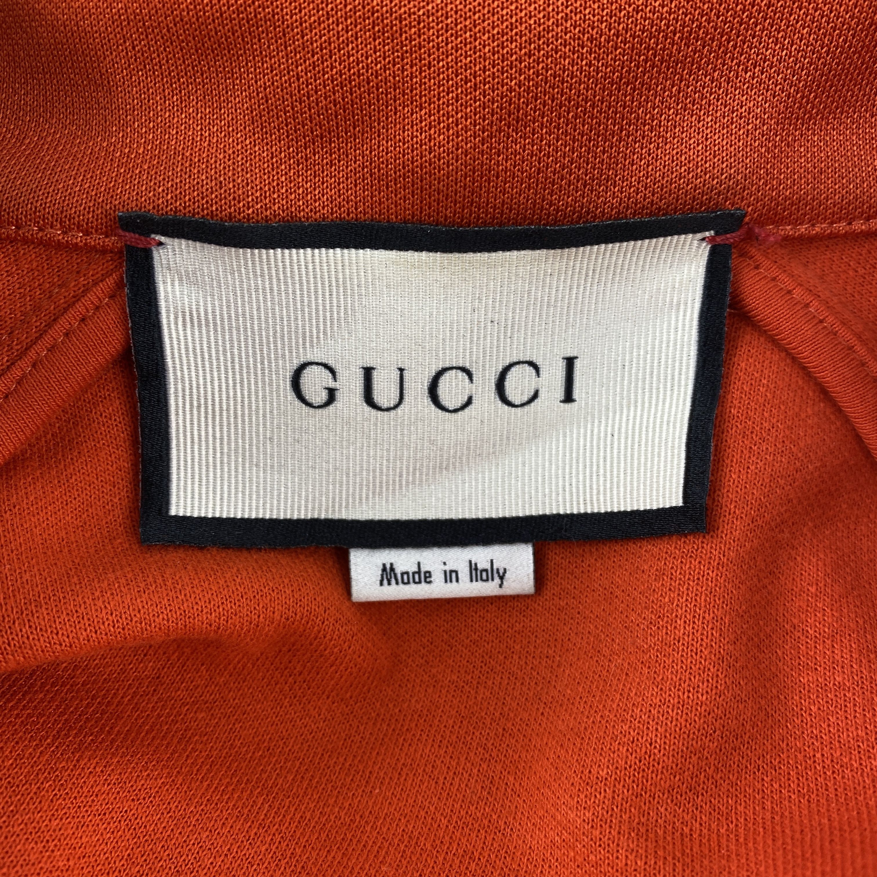 Gucci Gucci Orange Technical Track Jacket Size US M / EU 48-50 / 2 - 5 Thumbnail