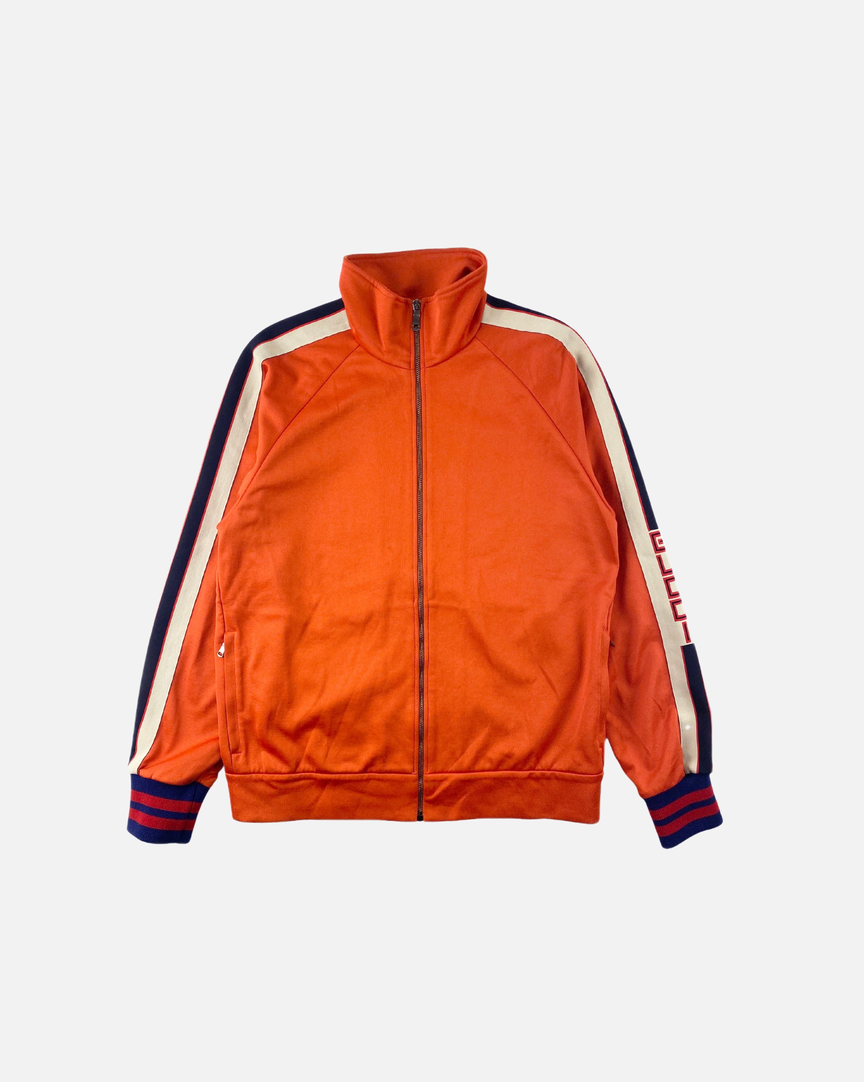 Gucci Gucci Orange Technical Track Jacket Size US M / EU 48-50 / 2 - 1 Thumbnail