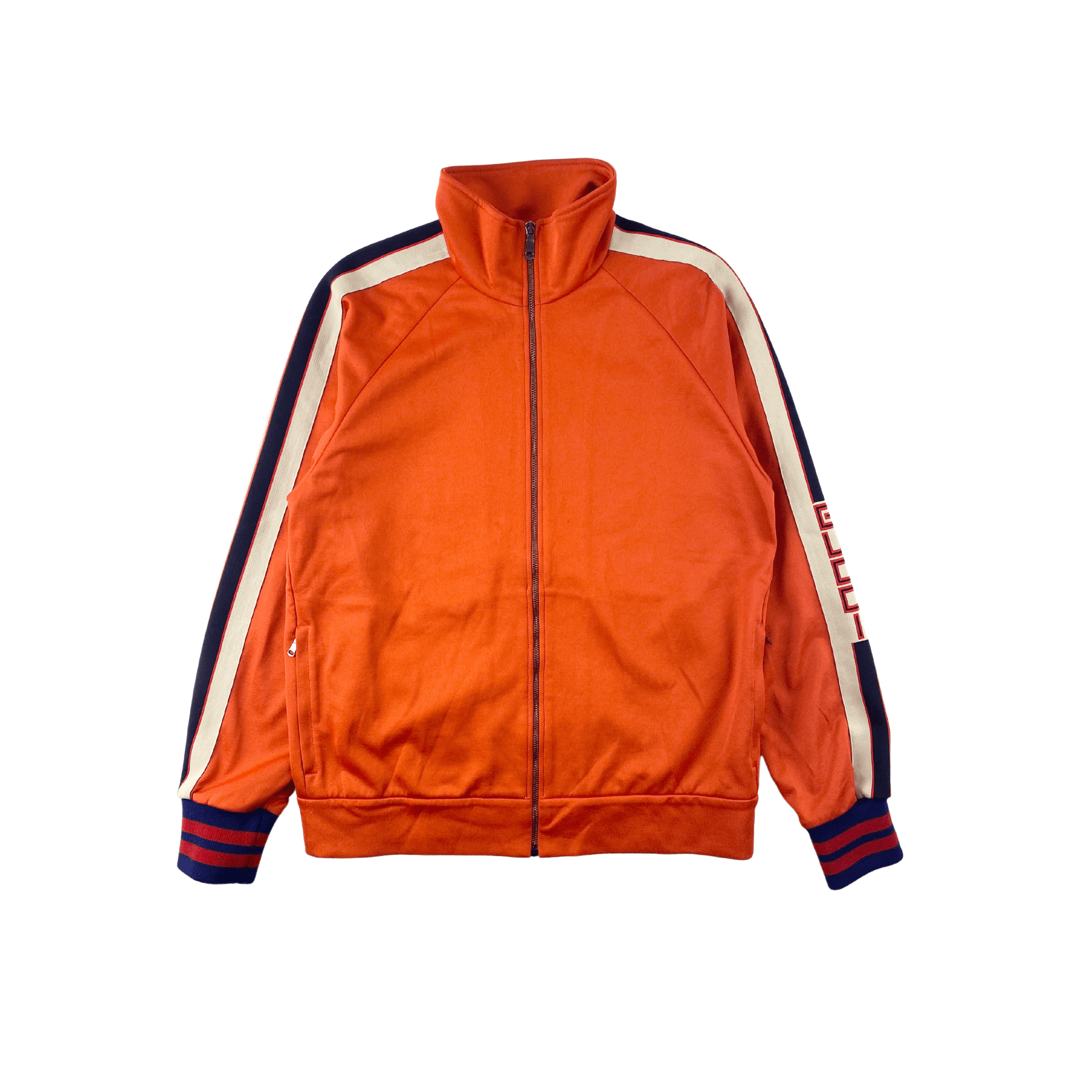 Gucci Gucci Orange Technical Track Jacket Size US M / EU 48-50 / 2 - 2 Thumbnail