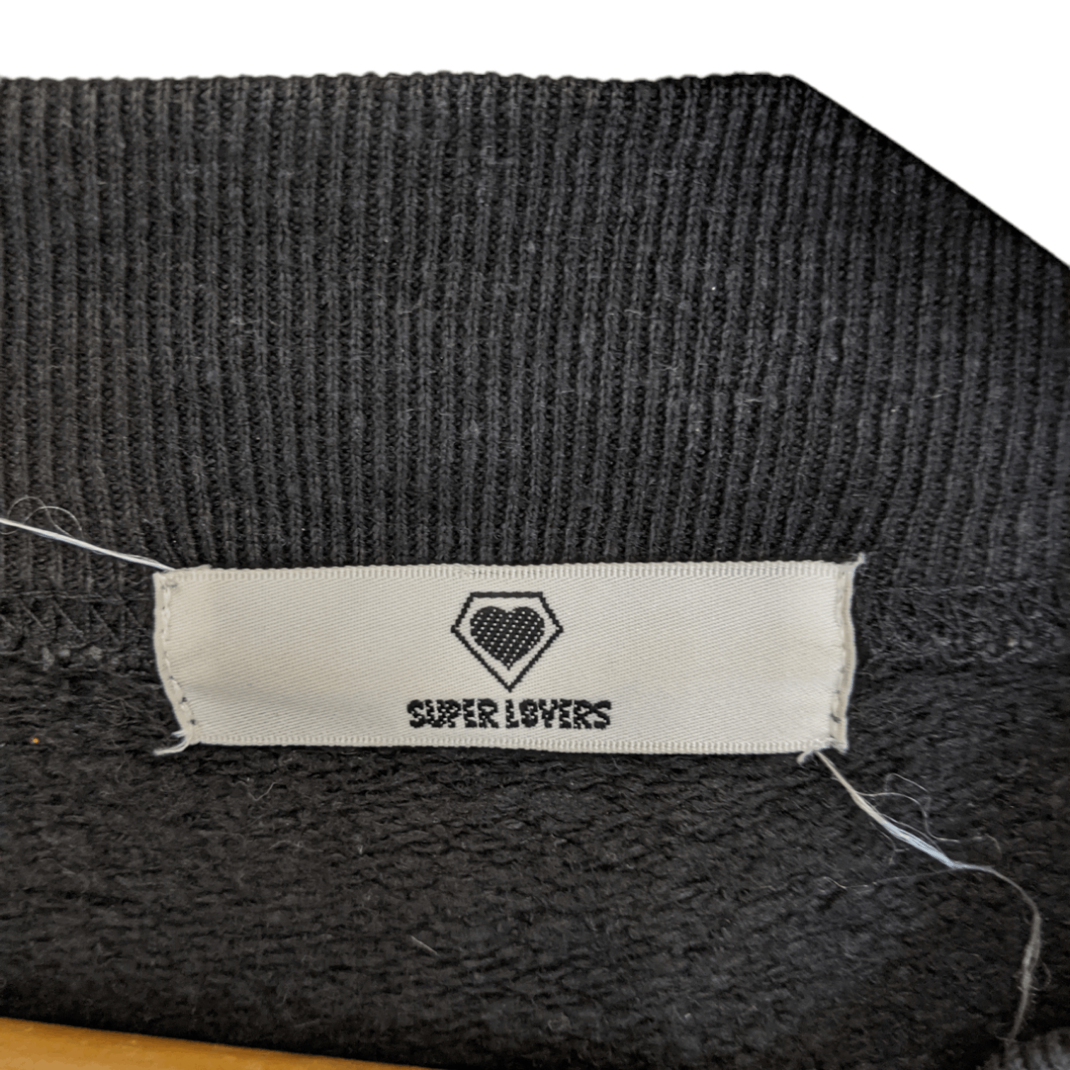 Japanese Brand SUPER LOVERS Button Up Jacket Sweatshirt Size ONE SIZE - 9 Thumbnail