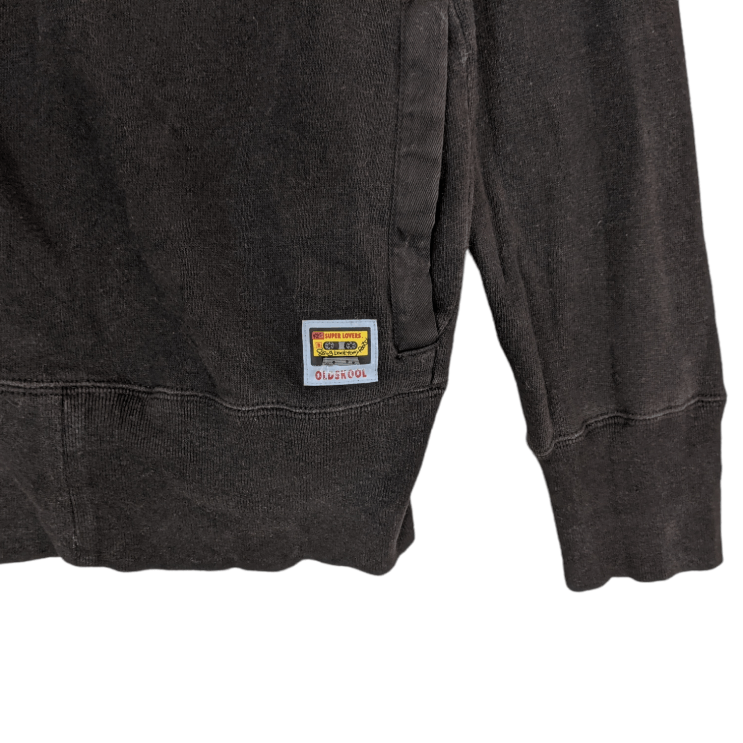 Japanese Brand SUPER LOVERS Button Up Jacket Sweatshirt Size ONE SIZE - 6 Thumbnail