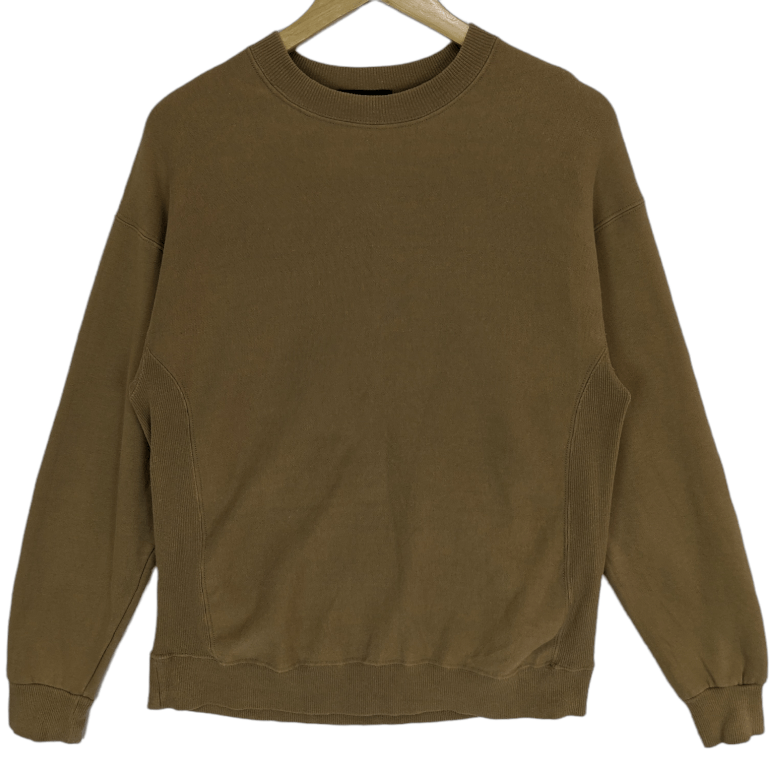 HARE HARE Brown Plain Jumper Sweatshirt Size US S / EU 44-46 / 1 - 2 Thumbnail