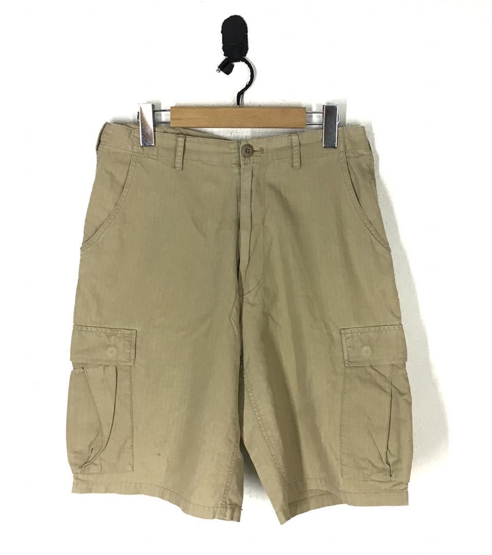 Vintage Vintage!!! ARMY SHORT PANTS CARGO Size US 30 / EU 46 - 1 Thumbnail