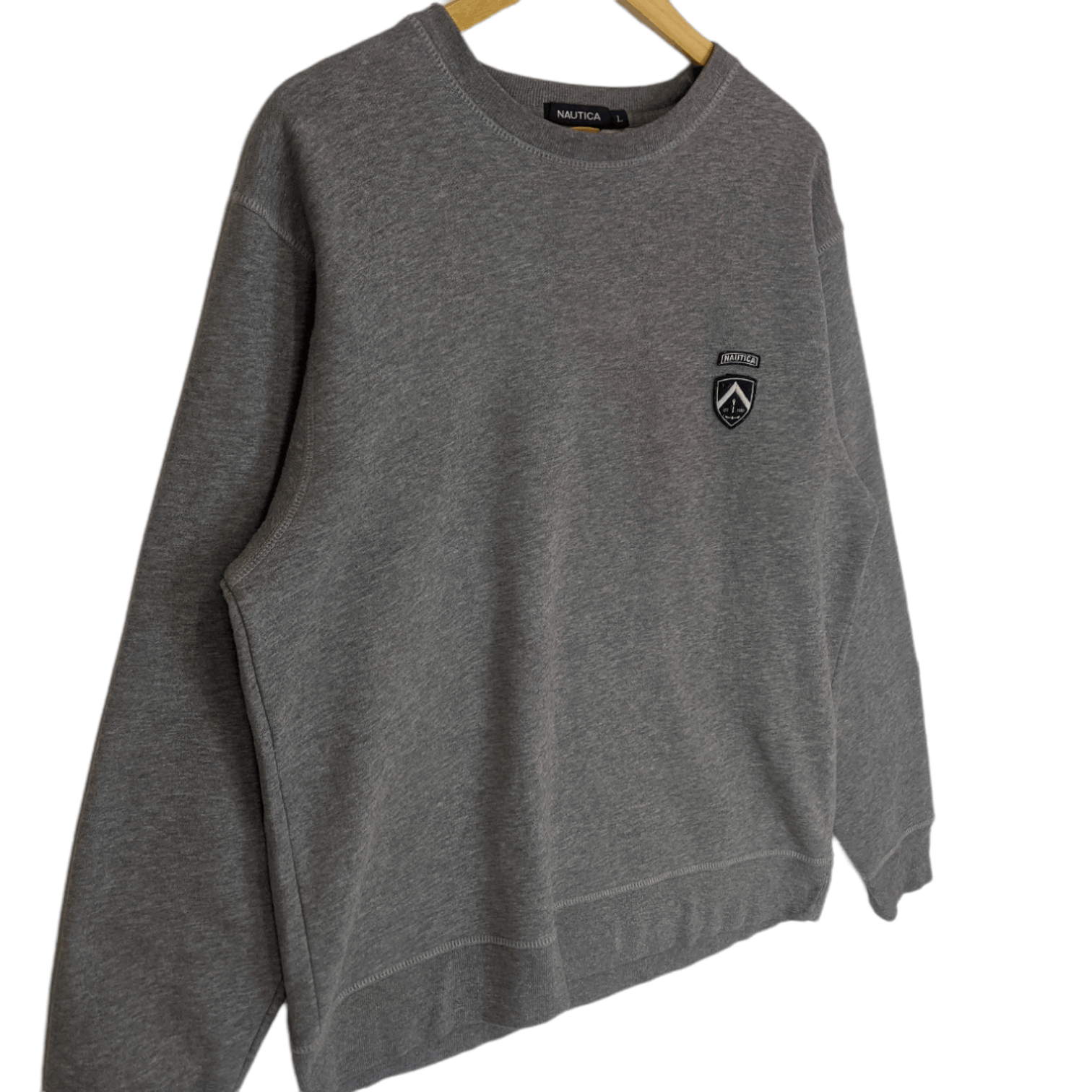 Nautica NAUTICA Plain Jumper Sweatshirt Size US L / EU 52-54 / 3 - 3 Thumbnail