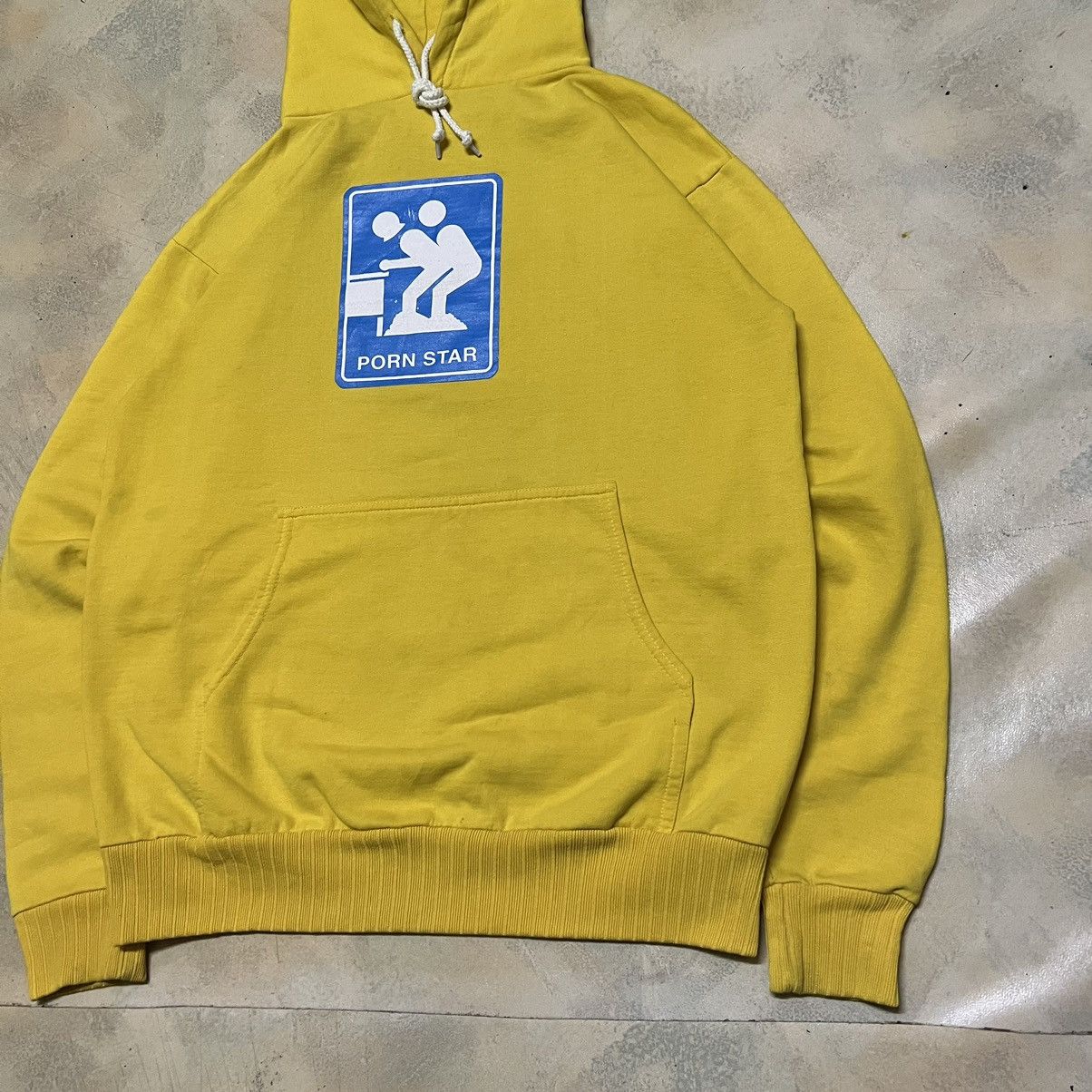 Skategang × Streetwear Vintage Porn Star Big Logo Hoodie Grailed