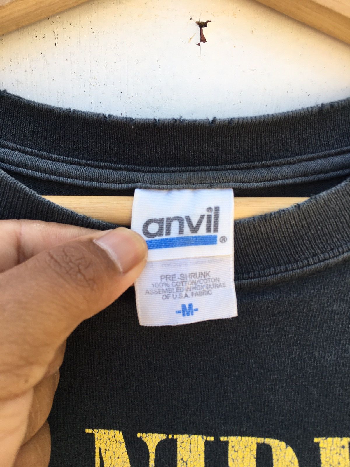 Nirvana Vintage Nirvana Kurt Cobain Trio 2005 Anvil Tag Tee Size US M / EU 48-50 / 2 - 8 Thumbnail