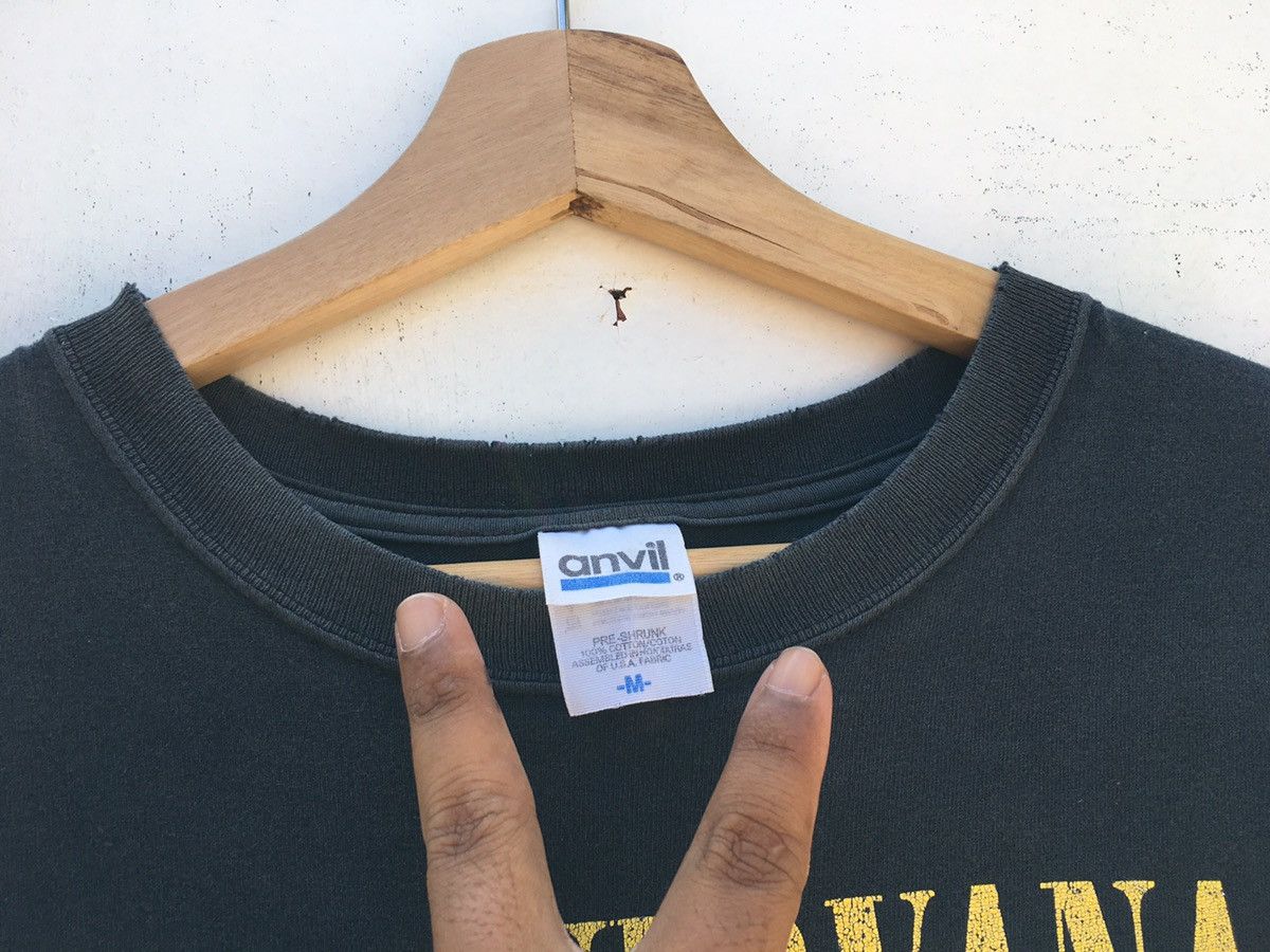 Nirvana Vintage Nirvana Kurt Cobain Trio 2005 Anvil Tag Tee Size US M / EU 48-50 / 2 - 10 Thumbnail