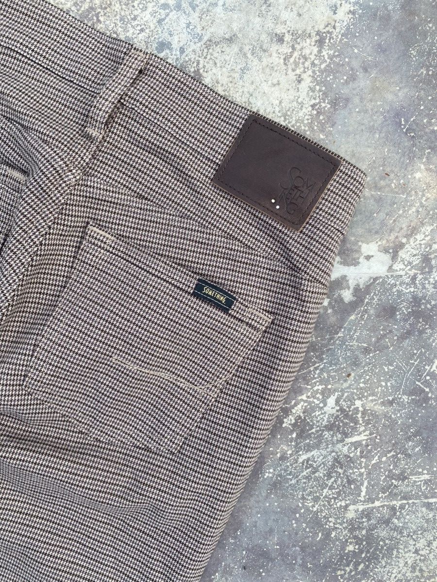 Edwin Edwin Houndstooth Flare Pants Size 28" / US 6 / IT 42 - 9 Thumbnail