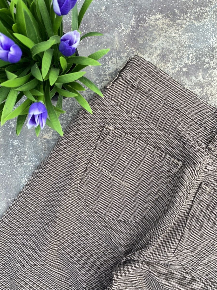Edwin Edwin Houndstooth Flare Pants Size 28" / US 6 / IT 42 - 10 Thumbnail
