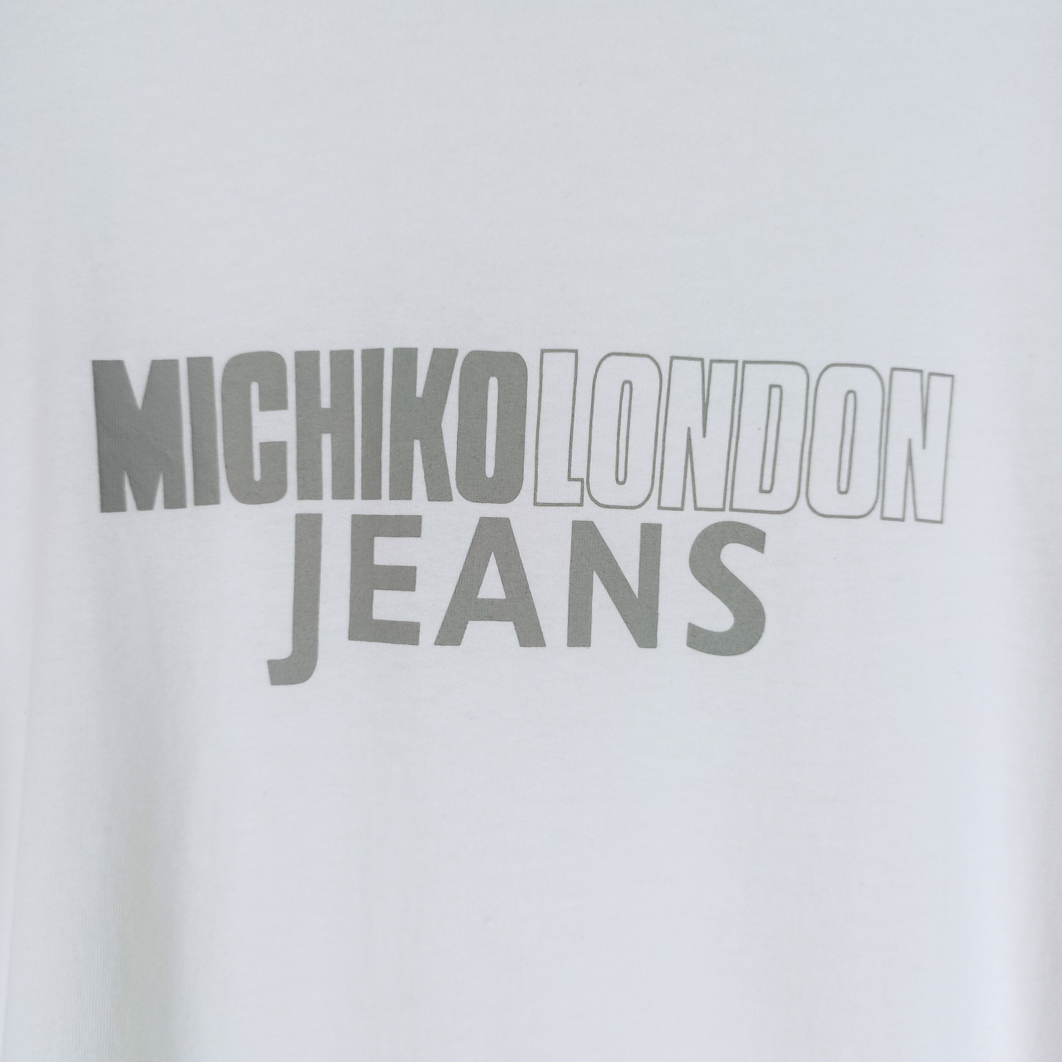 Japanese Brand Rare Michiko London Jeans Big Logo Tshirt Size US M / EU 48-50 / 2 - 3 Thumbnail