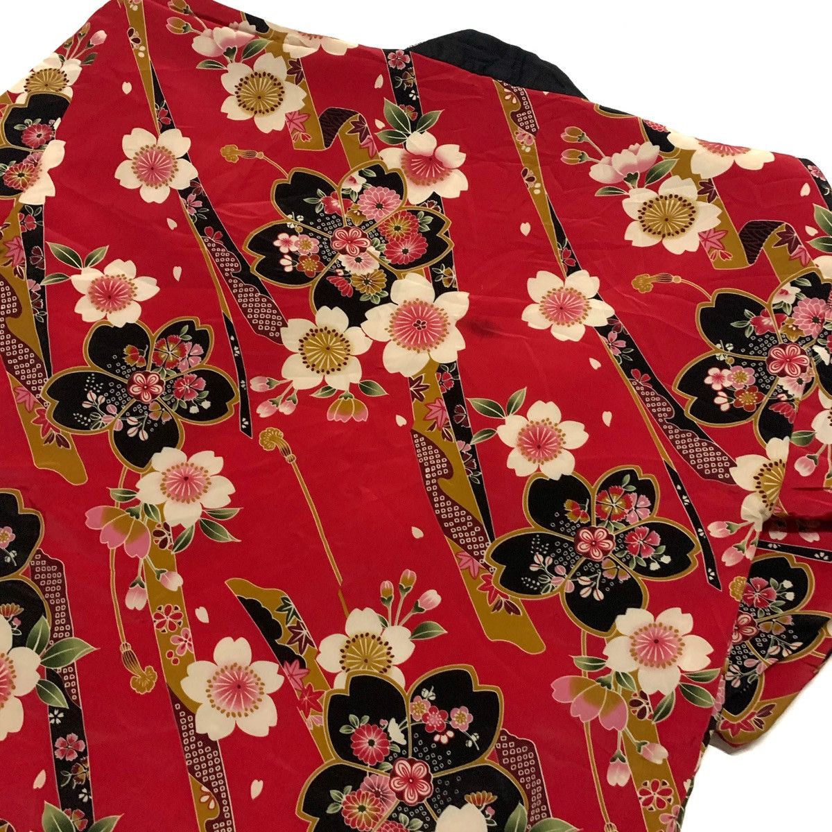 Japanese Brand Reversible Floral Kimono Cardigan Size US XL / EU 56 / 4 - 12 Thumbnail