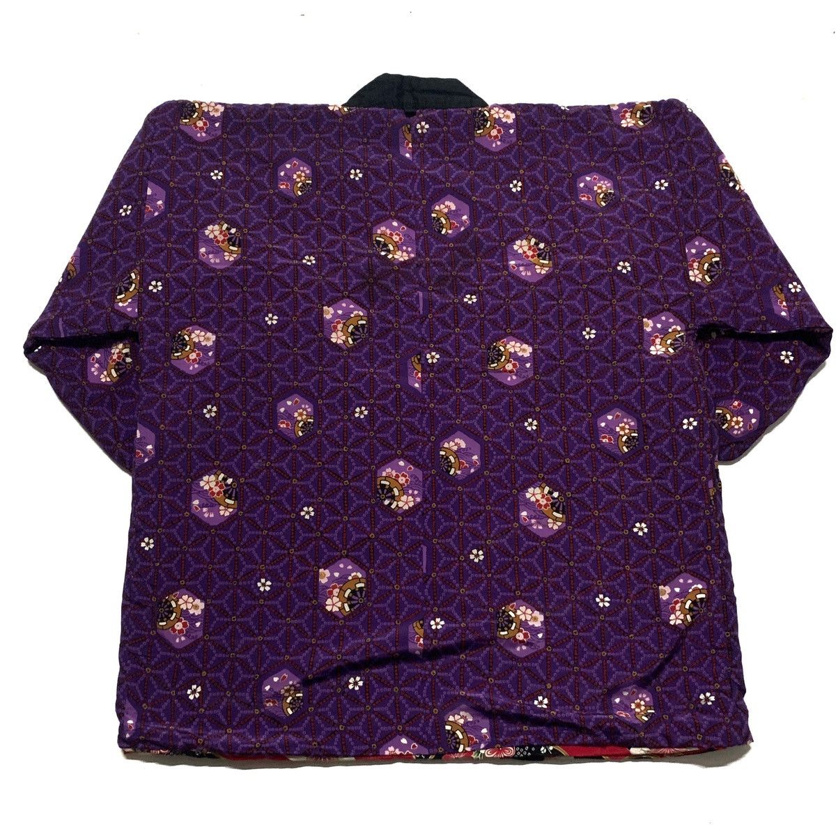 Japanese Brand Reversible Floral Kimono Cardigan Size US XL / EU 56 / 4 - 3 Thumbnail