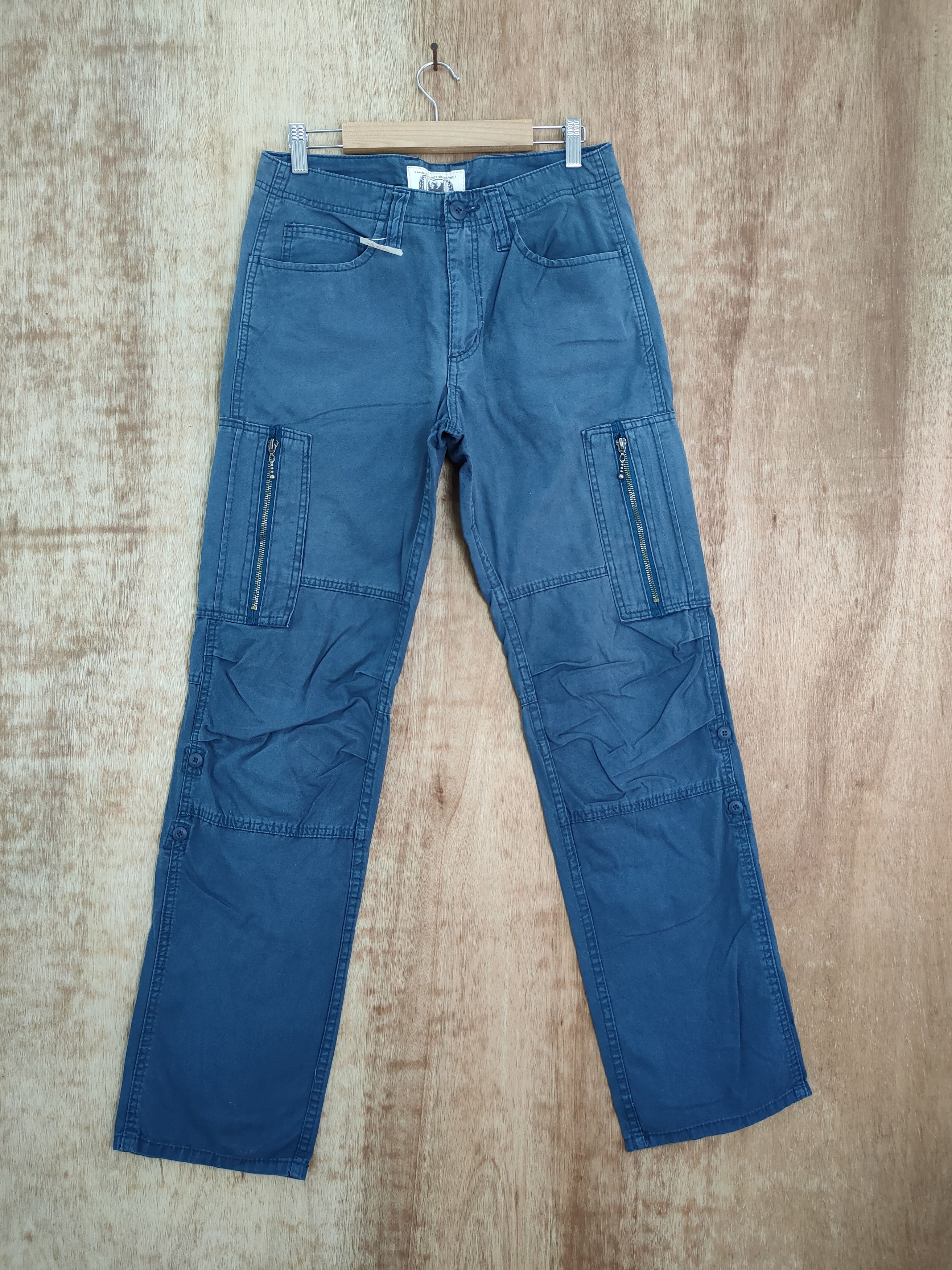 Almost Famous × Japanese Brand DL Famous Function Garment multipocket cargo pants #460 Size US 29 - 1 Thumbnail