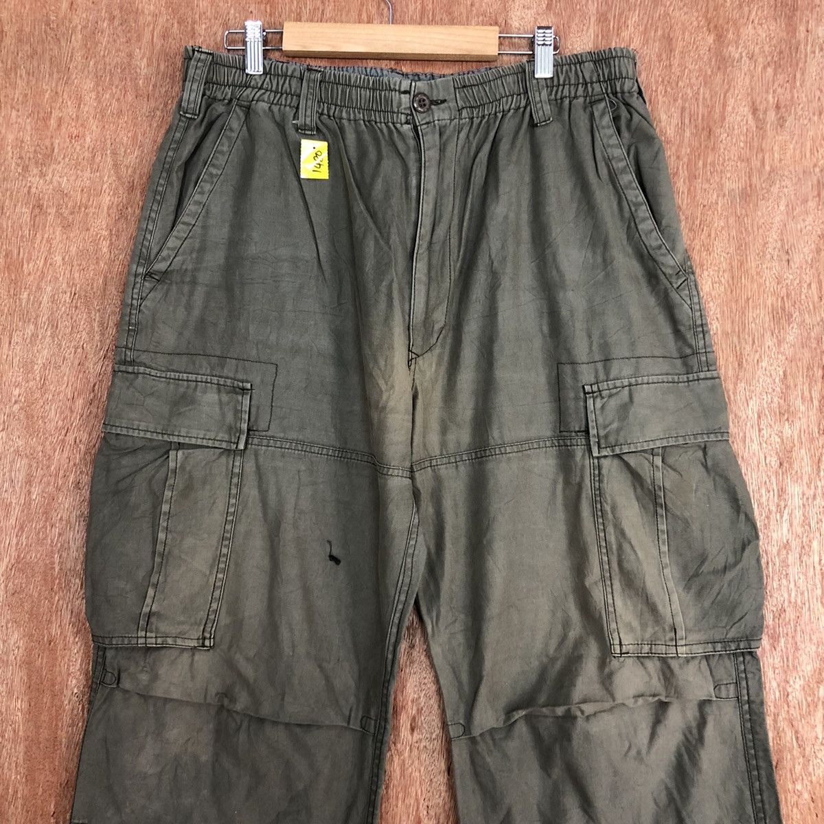 Faded Glory DLL Cargo Vacne multipocket tactical streetwear pants #1480 Size US 33 - 2 Thumbnail