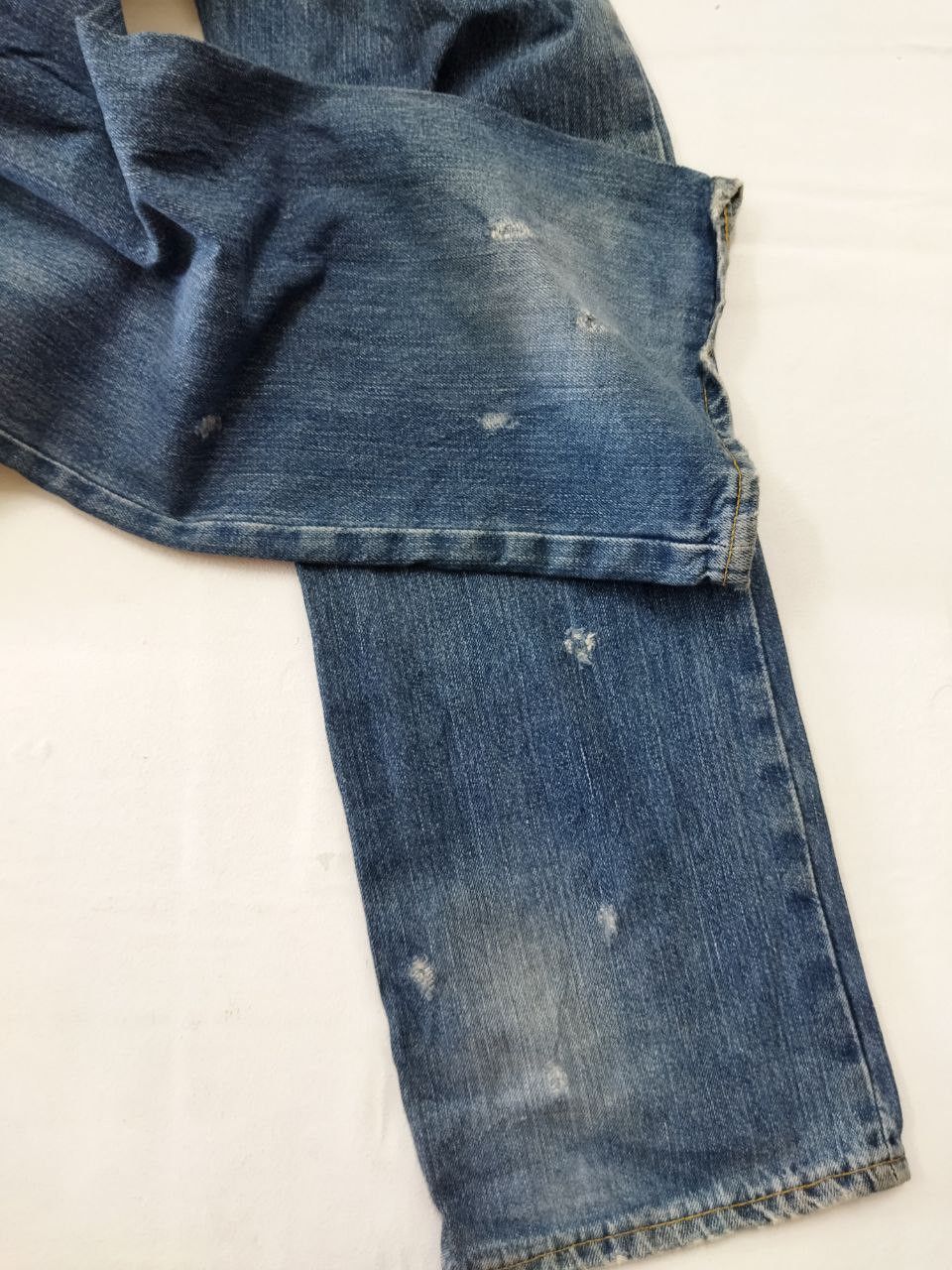 Japanese Brand Japanese Check Mate Distressed Jeans Size US 34 / EU 50 - 7 Thumbnail