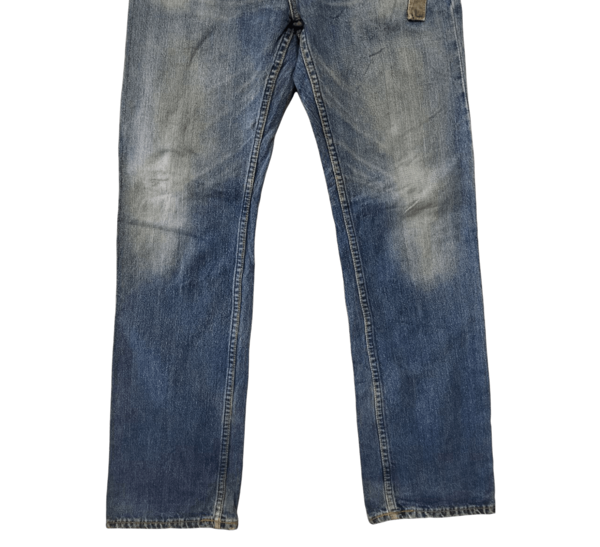 Japanese Brand Japanese Check Mate Distressed Jeans Size US 34 / EU 50 - 3 Thumbnail