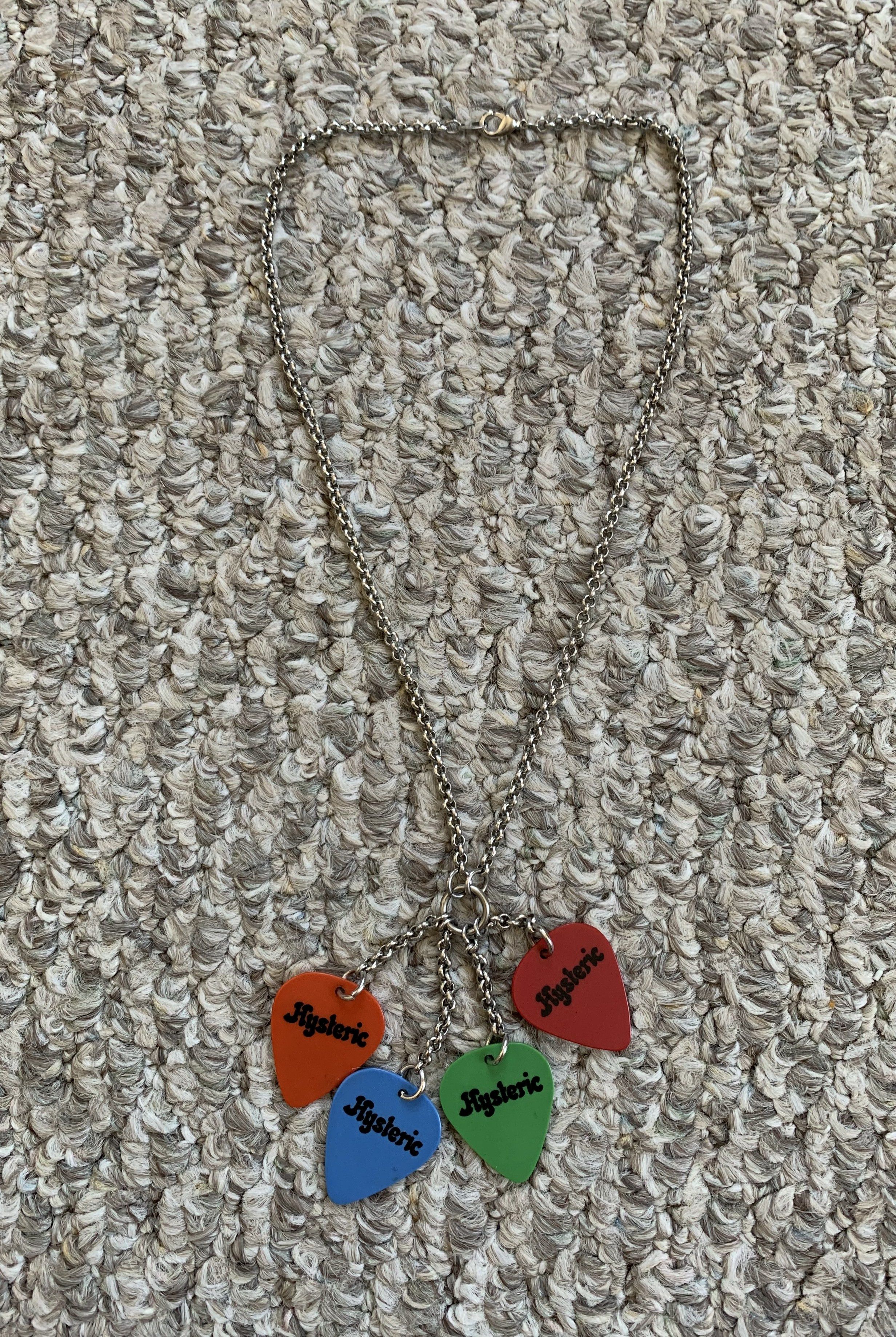 Hysteric Glamour Hysteric Glamour Guitar Pick Charm Necklace Size ONE SIZE - 3 Thumbnail