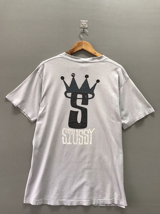 Vintage Vintage 80s Stussy S King Distressed T-shirts | Grailed