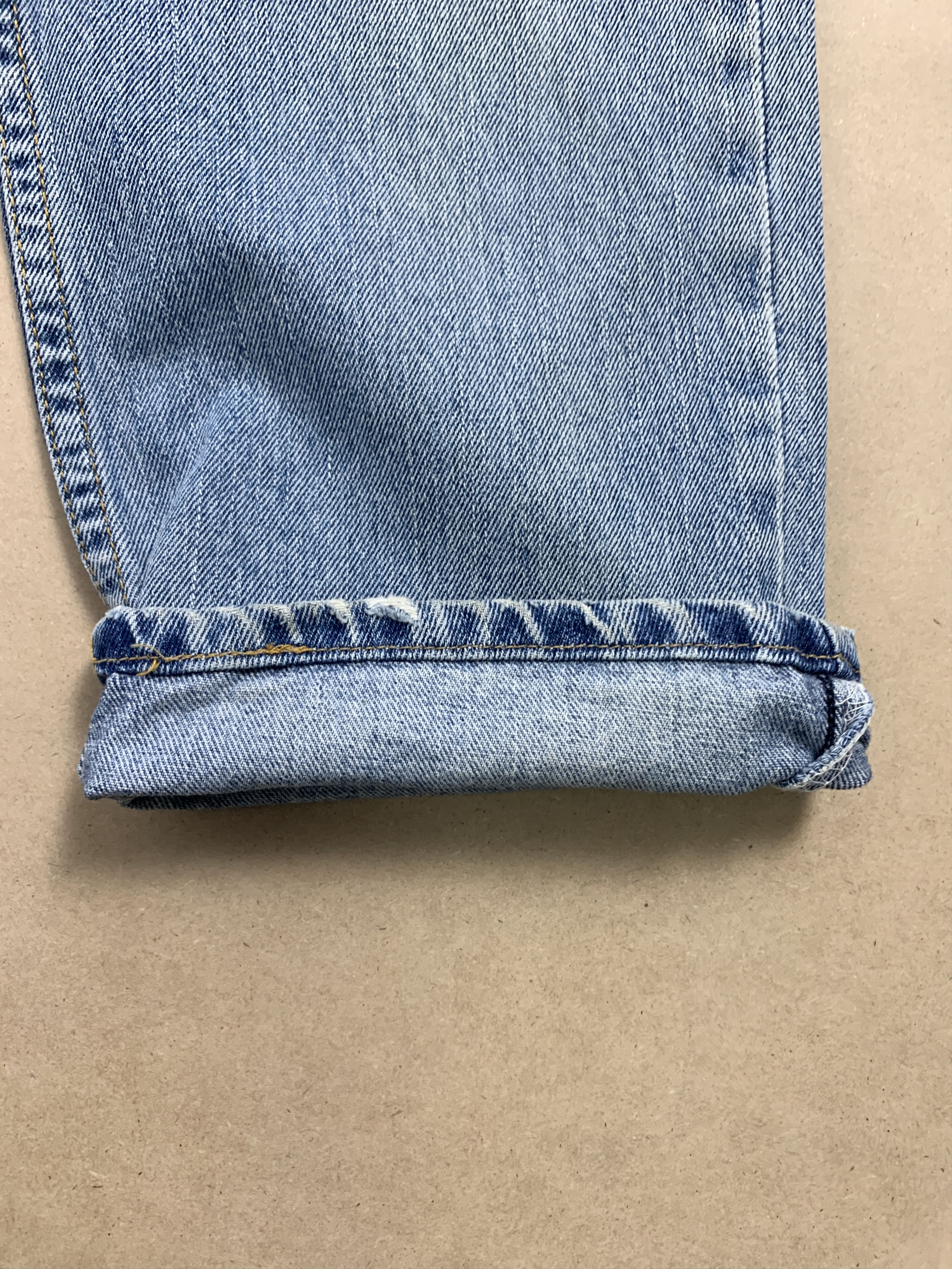 Levi's × Vintage Vintage LEVI'S 505 Straight Cut Faded Distressed Jeans Size US 31 - 7 Thumbnail