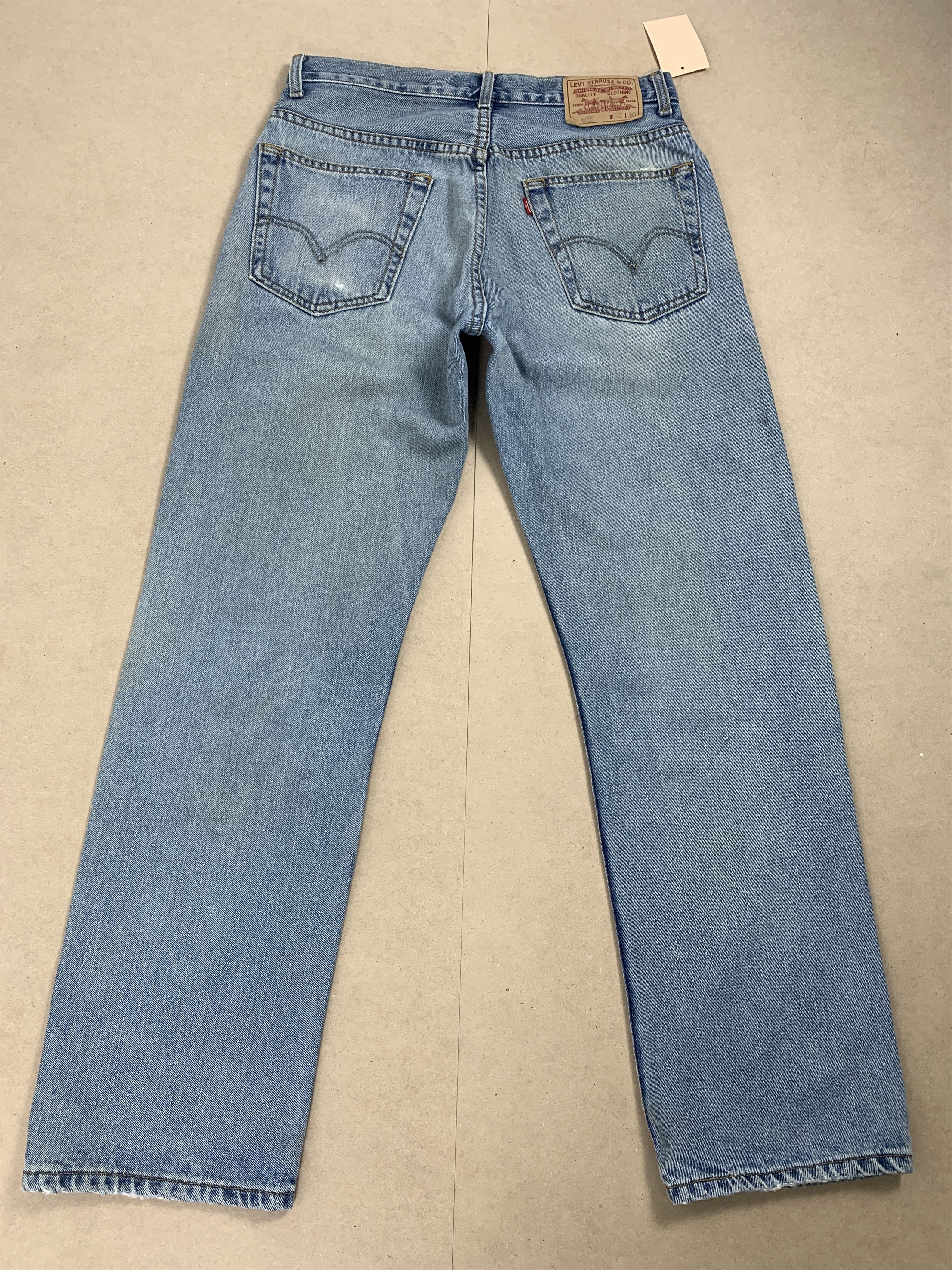 Levi's × Vintage Vintage LEVI'S 505 Straight Cut Faded Distressed Jeans Size US 31 - 8 Thumbnail
