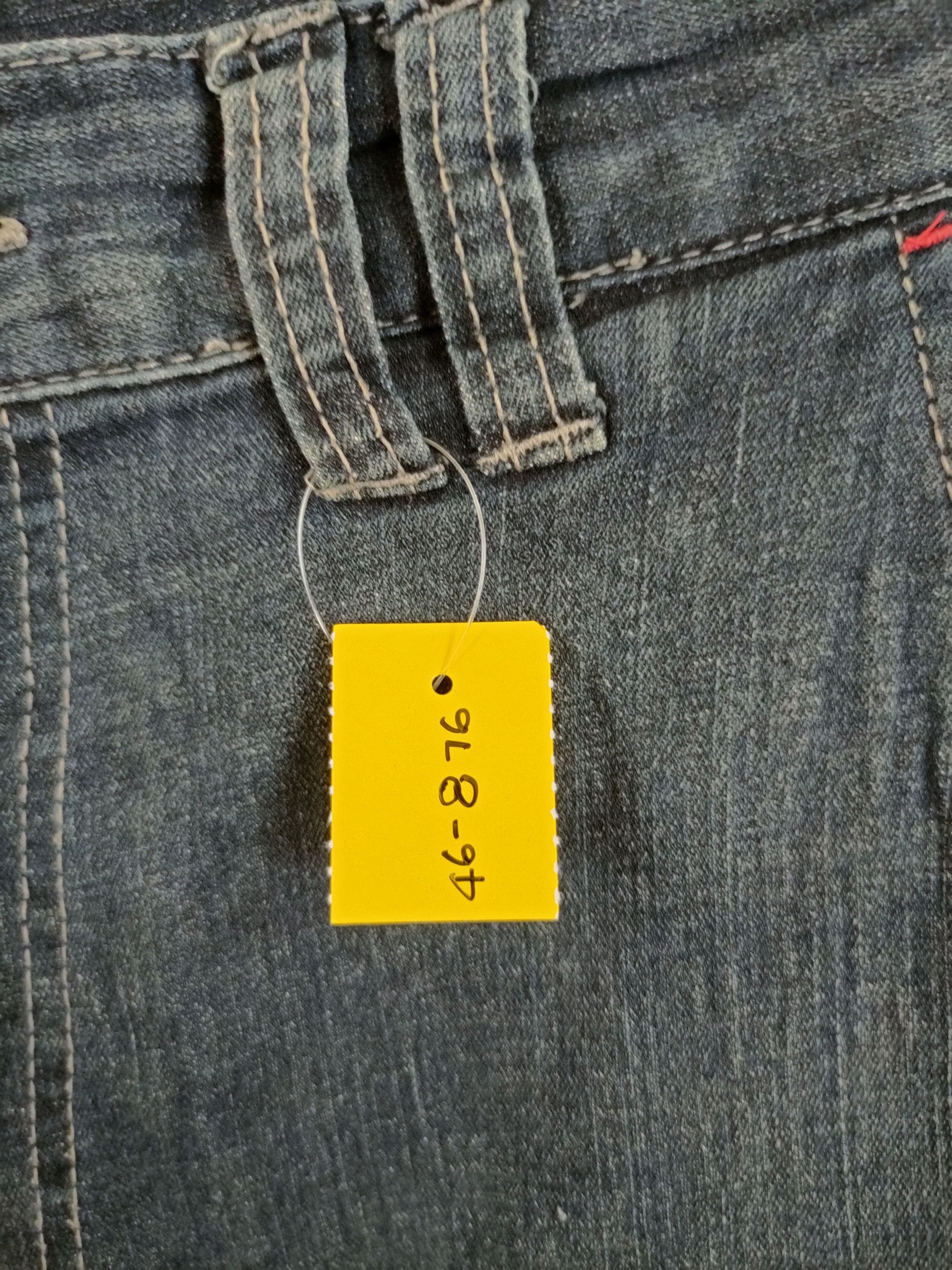 Japanese Brand Japan jogger distressed denim multipocket cargo #46-876 Size US 31 - 5 Thumbnail