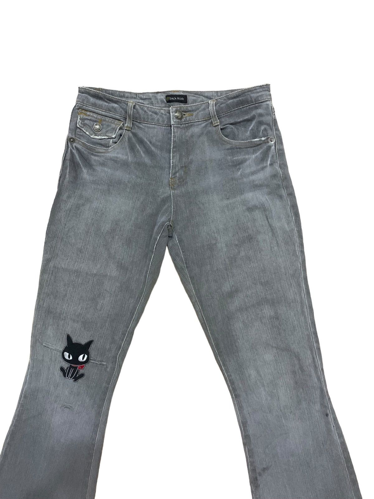 If Six Was Nine × Japanese Brand × Le Grande Bleu (L.G.B.) 🔥Flare🔥 Vintage Back Rush Bootcut Jeans Size US 28 / EU 44 - 4 Thumbnail