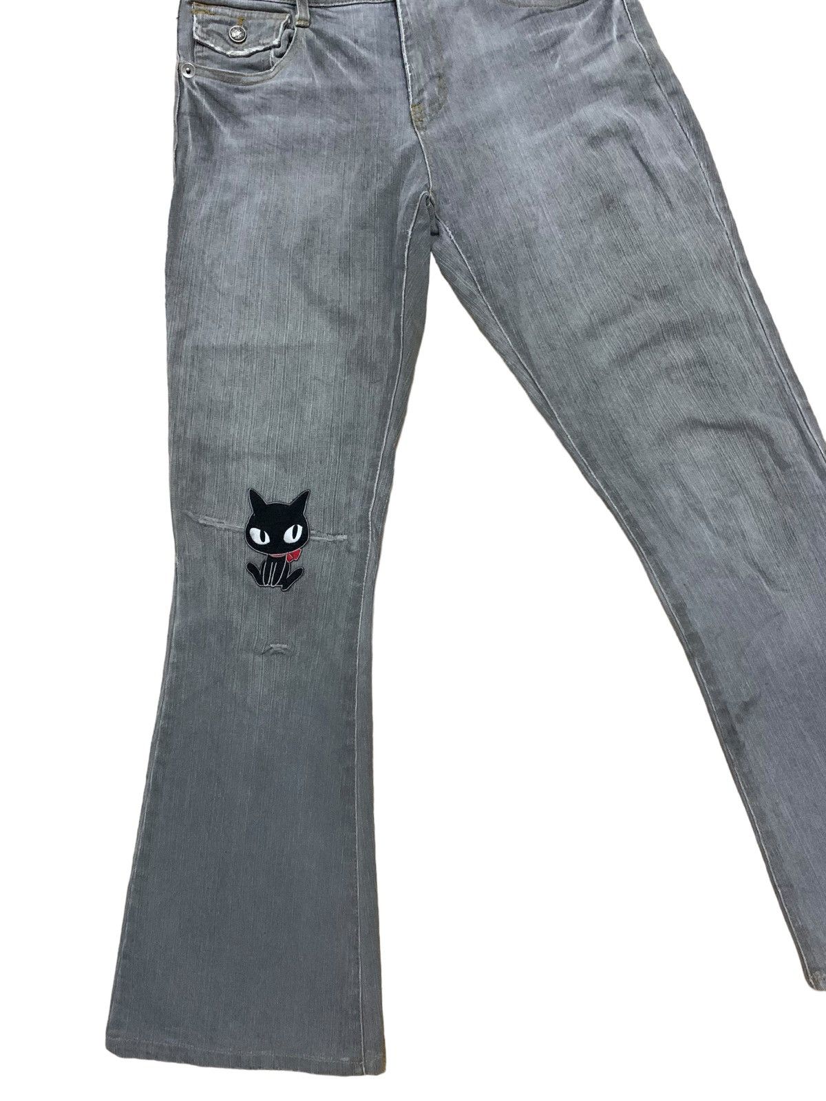If Six Was Nine × Japanese Brand × Le Grande Bleu (L.G.B.) 🔥Flare🔥 Vintage Back Rush Bootcut Jeans Size US 28 / EU 44 - 8 Thumbnail