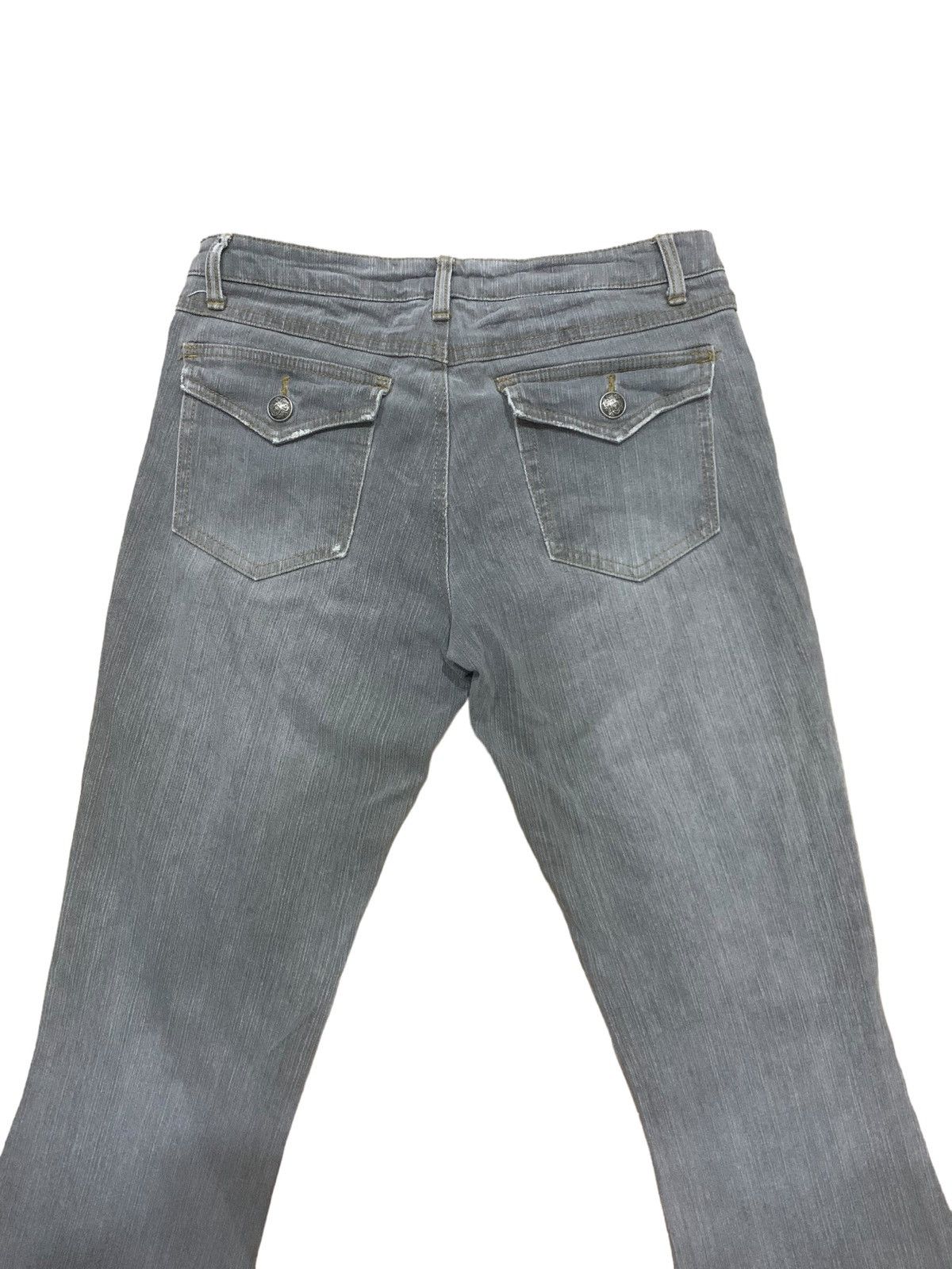 If Six Was Nine × Japanese Brand × Le Grande Bleu (L.G.B.) 🔥Flare🔥 Vintage Back Rush Bootcut Jeans Size US 28 / EU 44 - 10 Thumbnail
