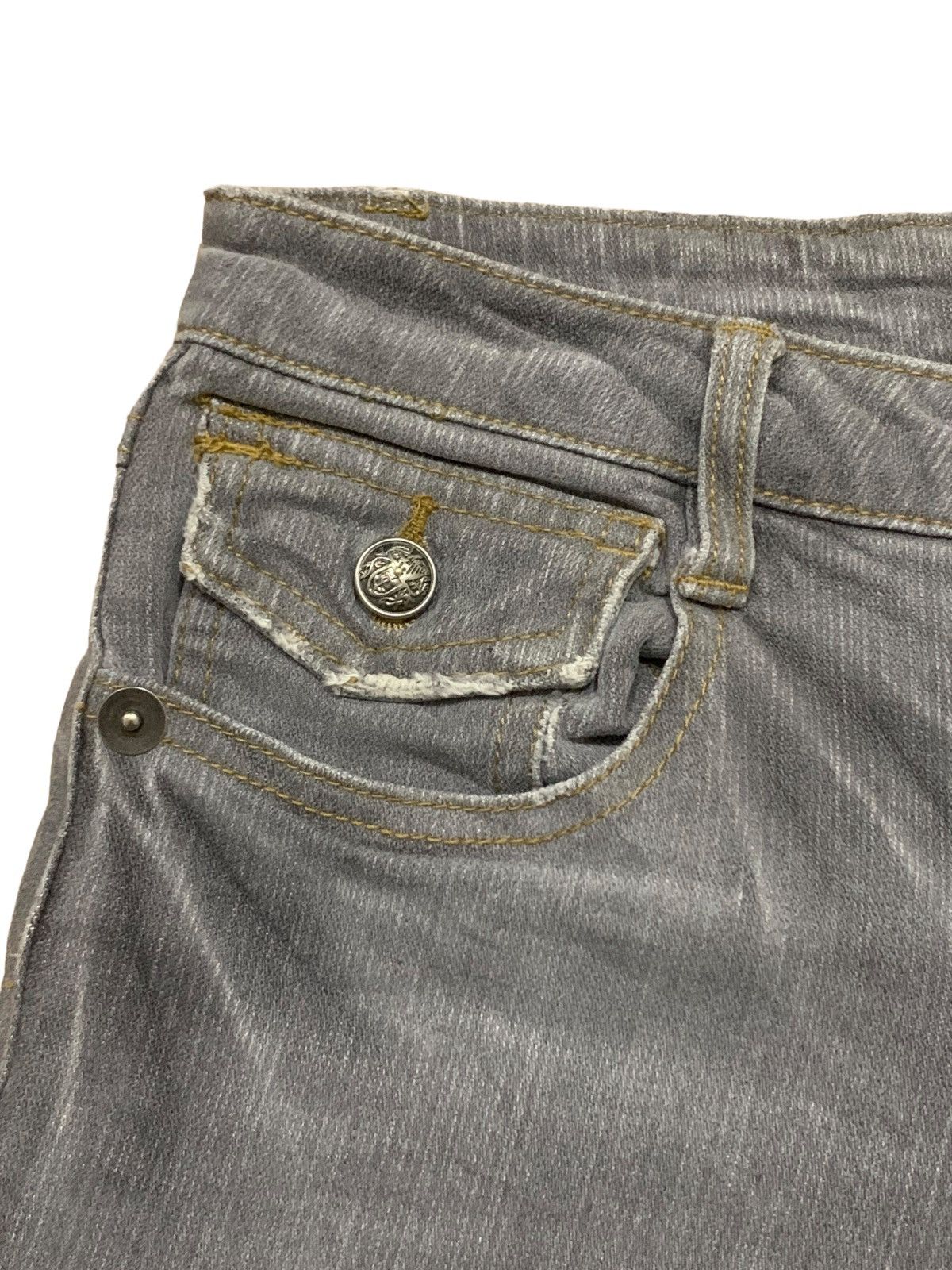 If Six Was Nine × Japanese Brand × Le Grande Bleu (L.G.B.) 🔥Flare🔥 Vintage Back Rush Bootcut Jeans Size US 28 / EU 44 - 9 Thumbnail