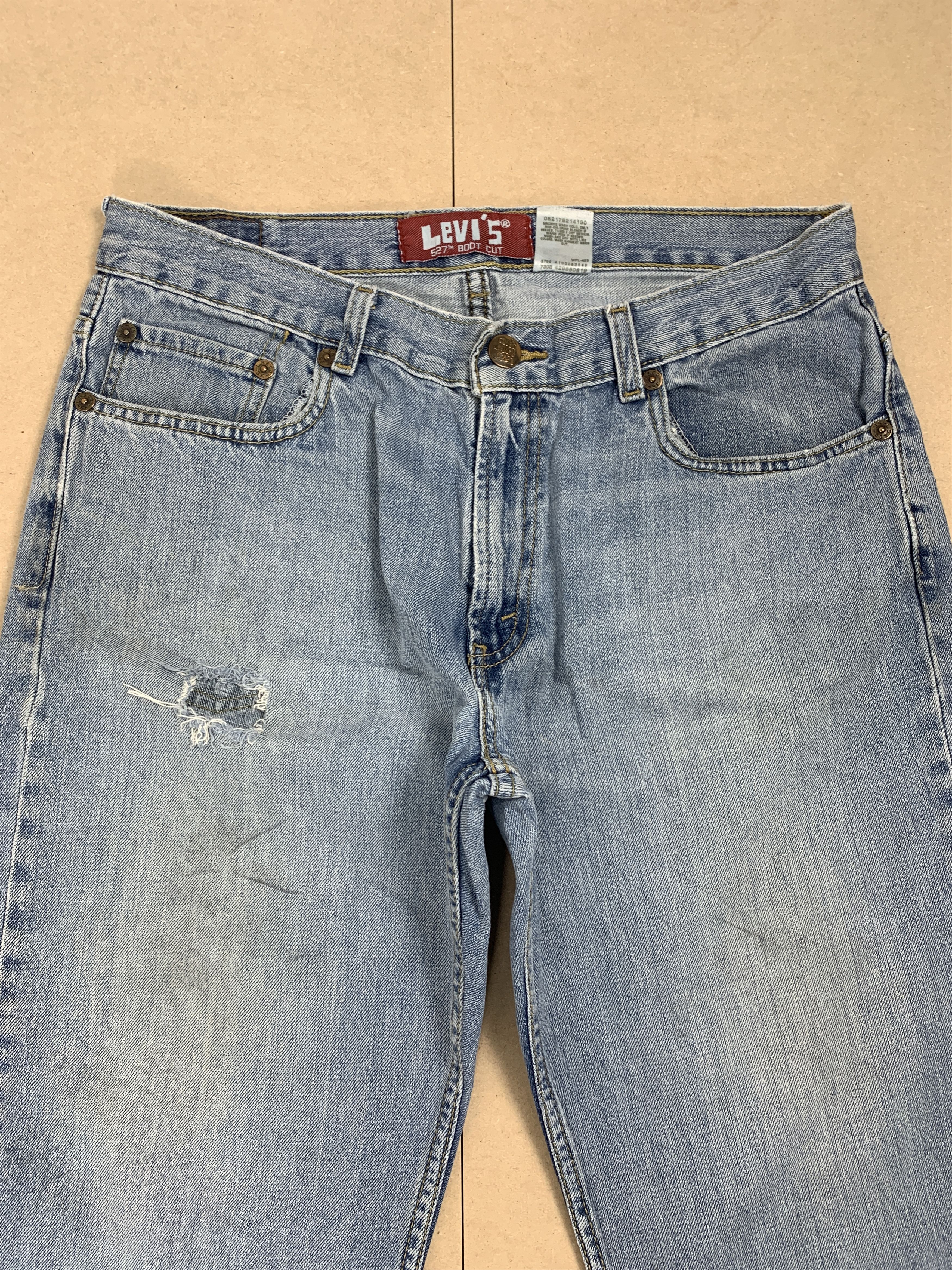 Levi's Vintage LEVI'S 527 Boot Cut Faded Medium Jeans P0184 Size US 32 / EU 48 - 2 Thumbnail