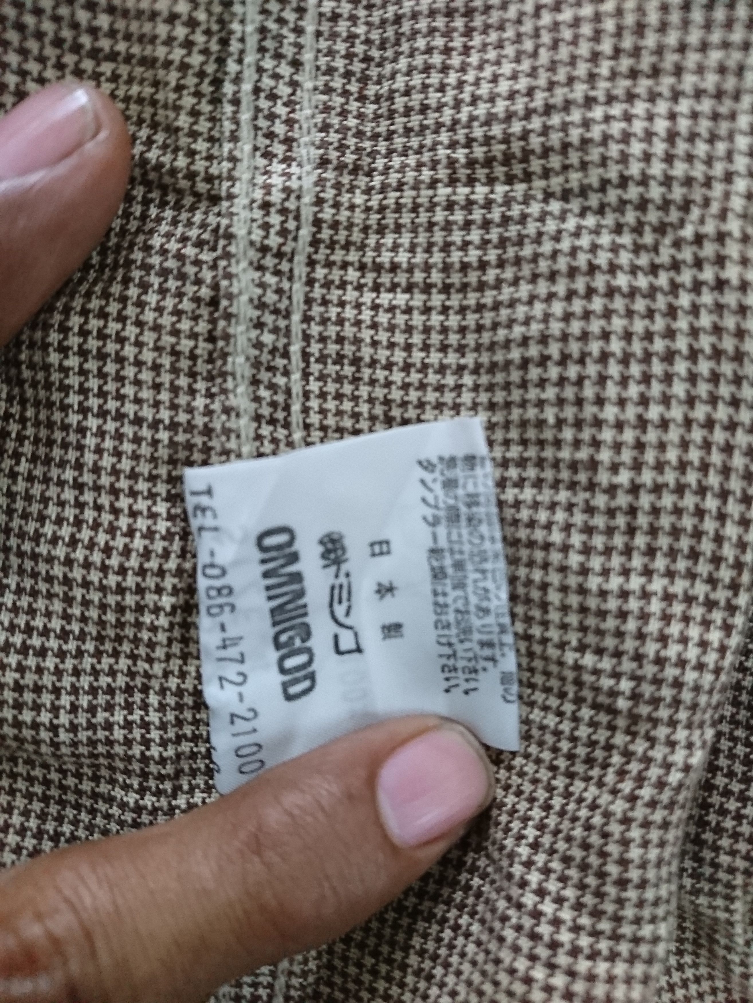 Japanese Brand × OMNIGOD Omnigod linen jacket Size US XL / EU 56 / 4 - 8 Thumbnail